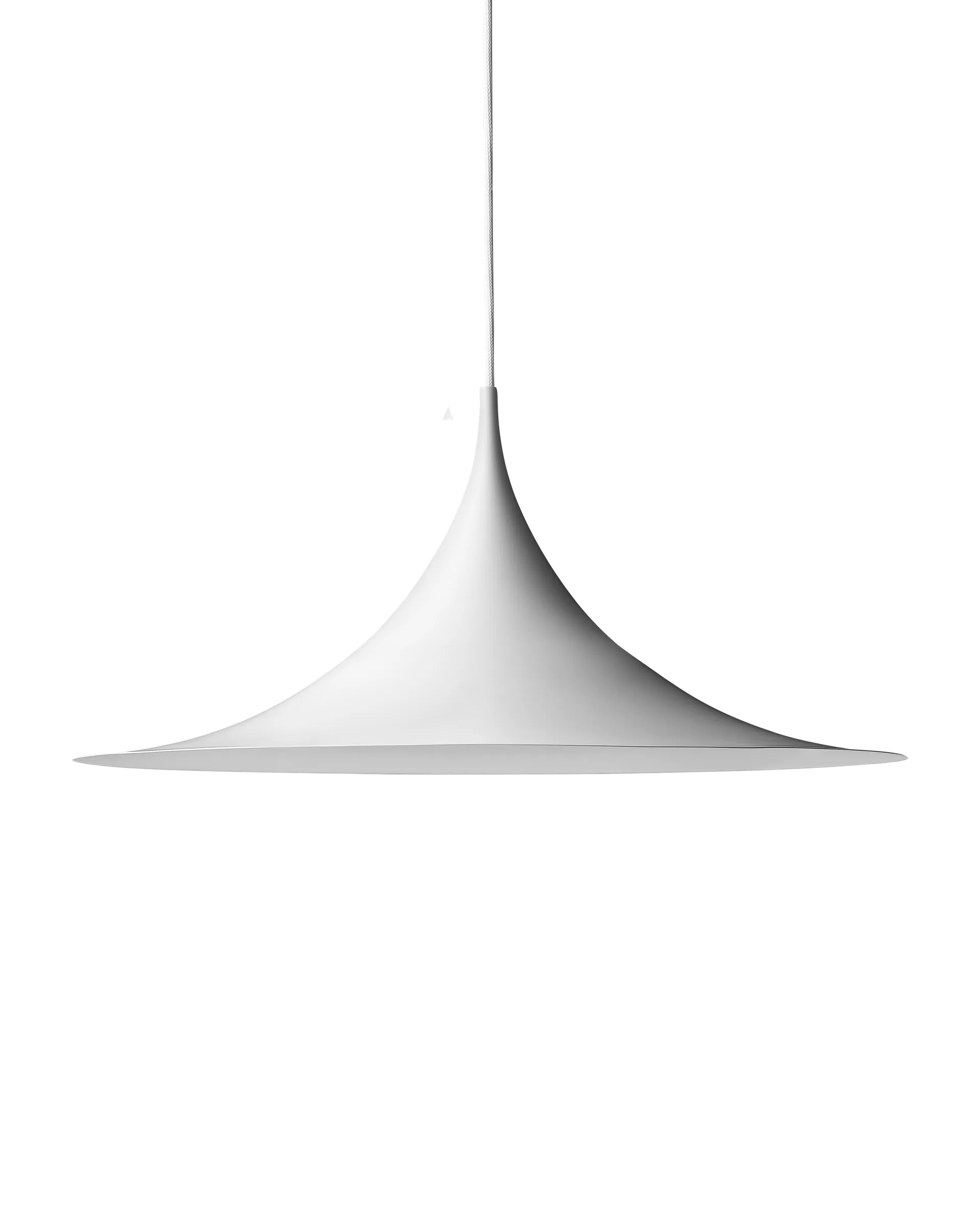 GUBI Semi Pendant (White Semi Matt, Ø90 x 45 cm, EU)