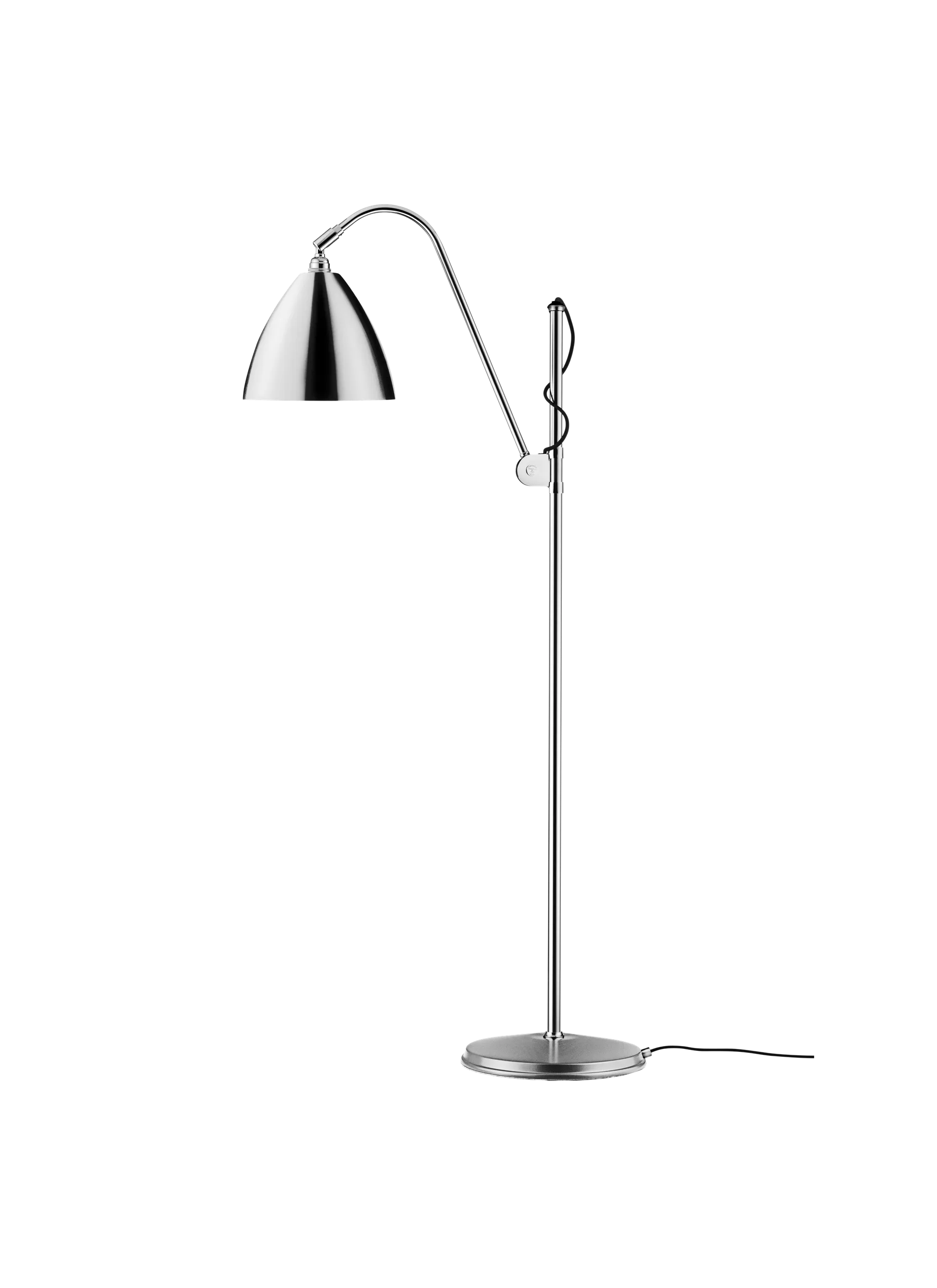 GUBI Bestlite BL3 Floor Lamp (Chrome, Chrome, Ø21 x 18 cm, EU)