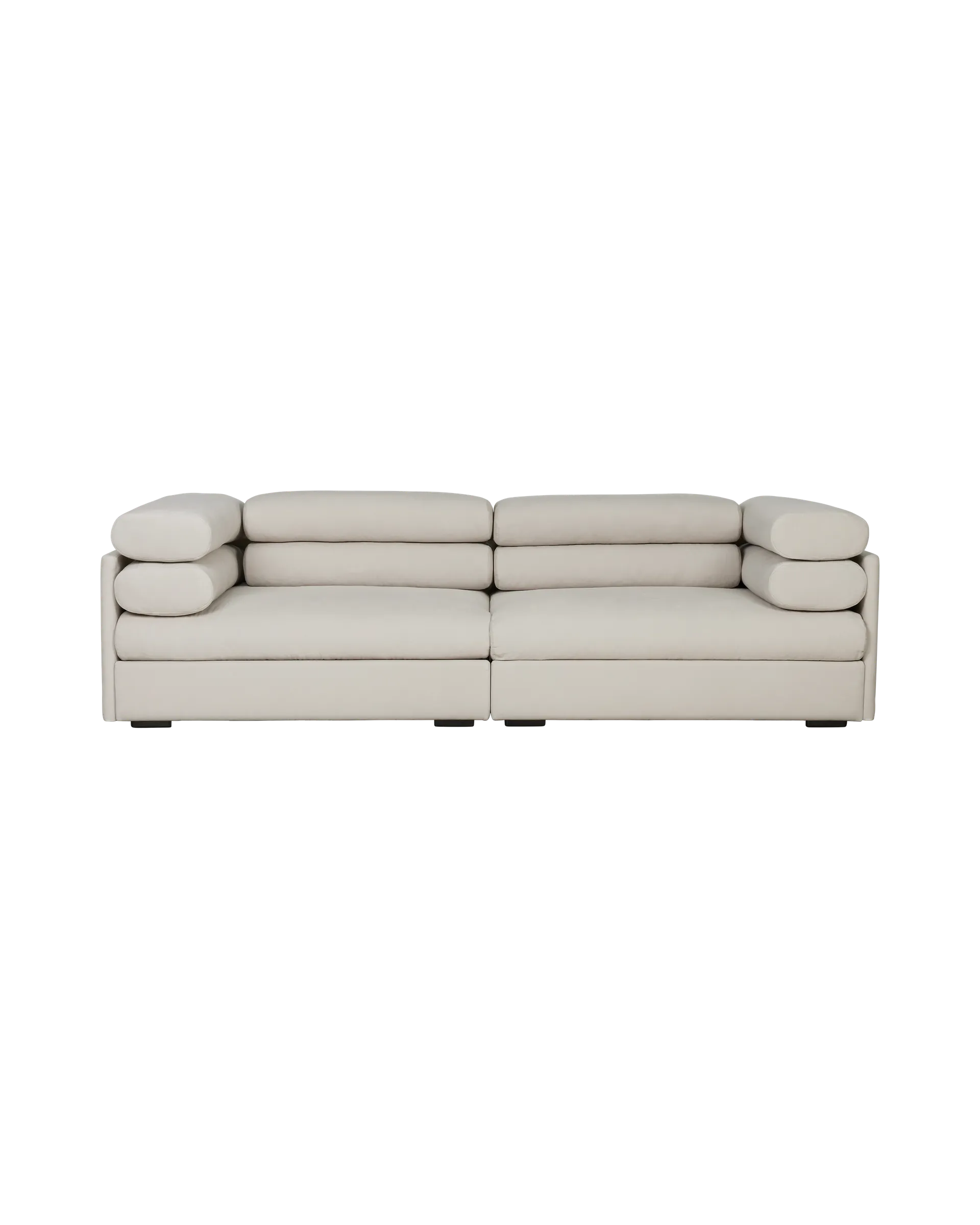 GUBI Elogio Sofa (Fustagno, GUBI (001, Standard), 3 seater)