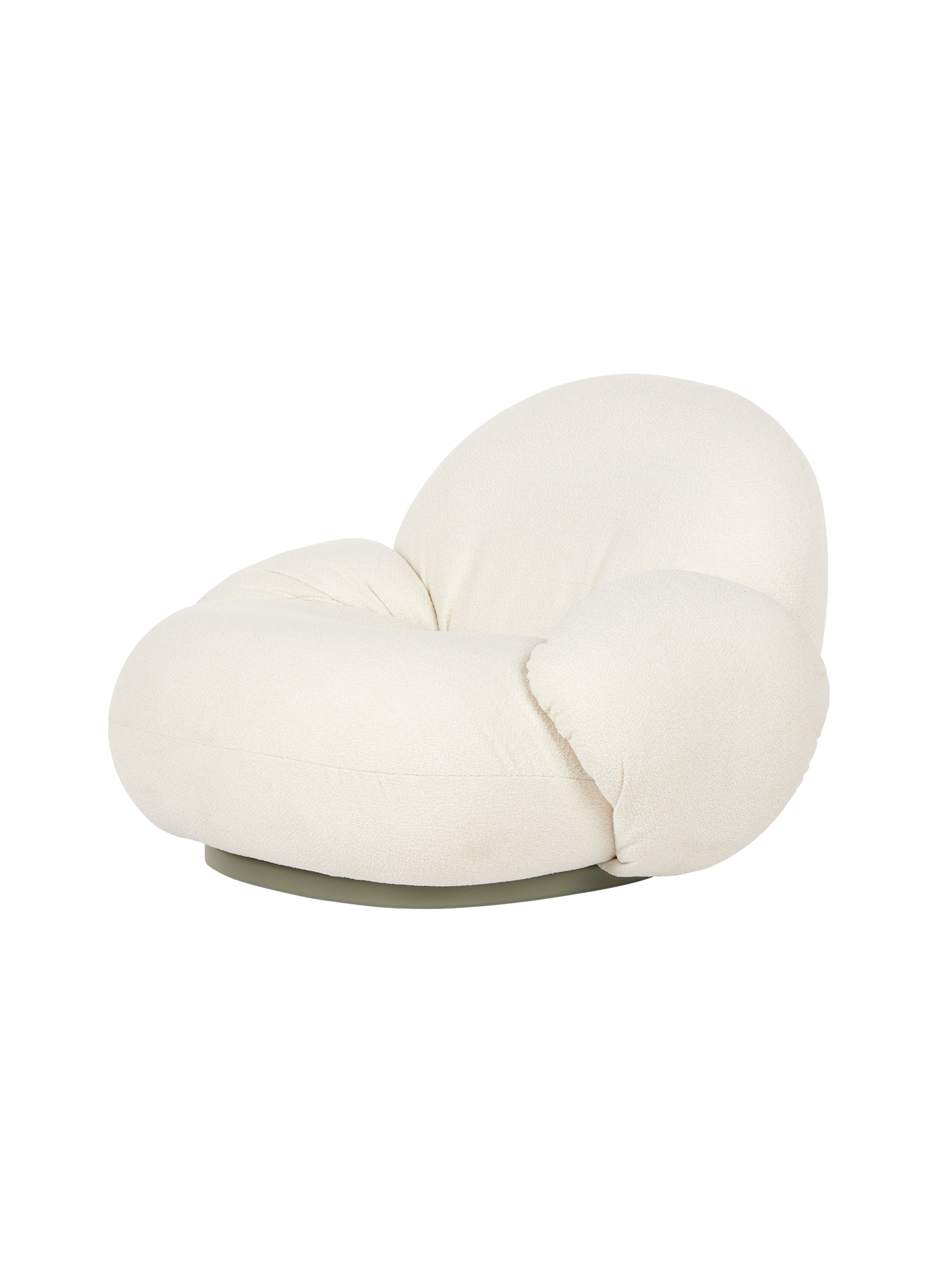 Pacha Lounge Chair with Armrest by Gubi