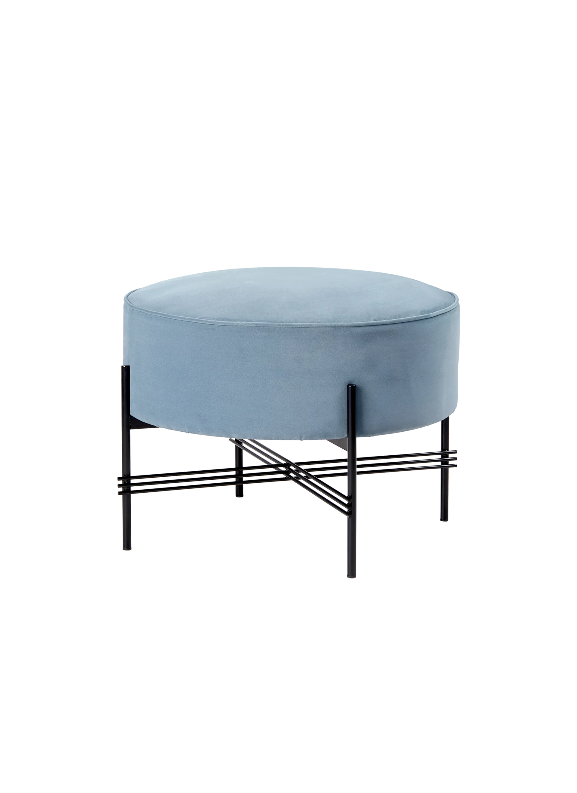 GUBI TS Pouffe, Fully Upholstered (Sunday, Dedar (002, Standard))
