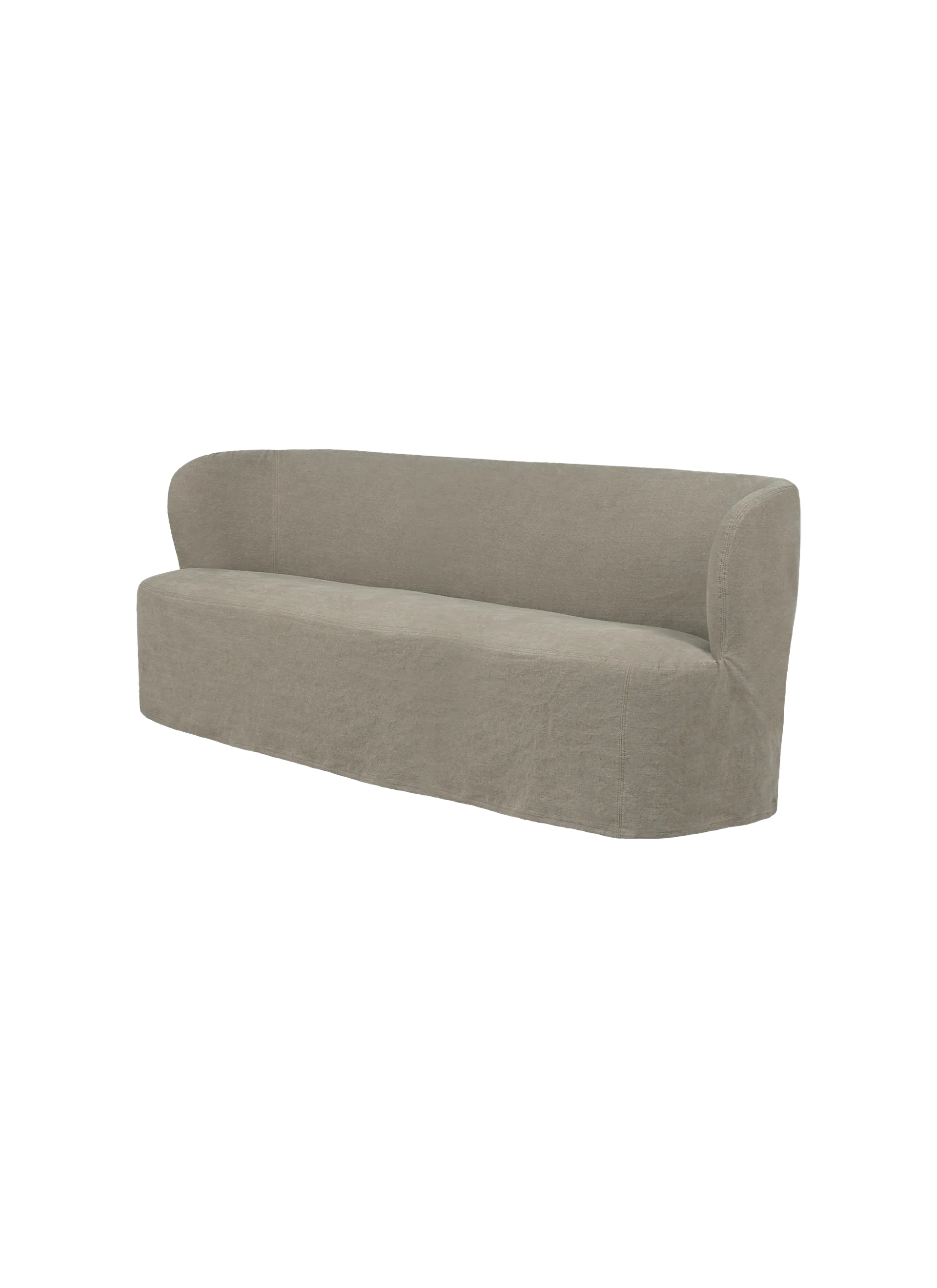 GUBI Stay Sofa with Slipcover (Linen, GUBI (0024, Standard), 190x70)