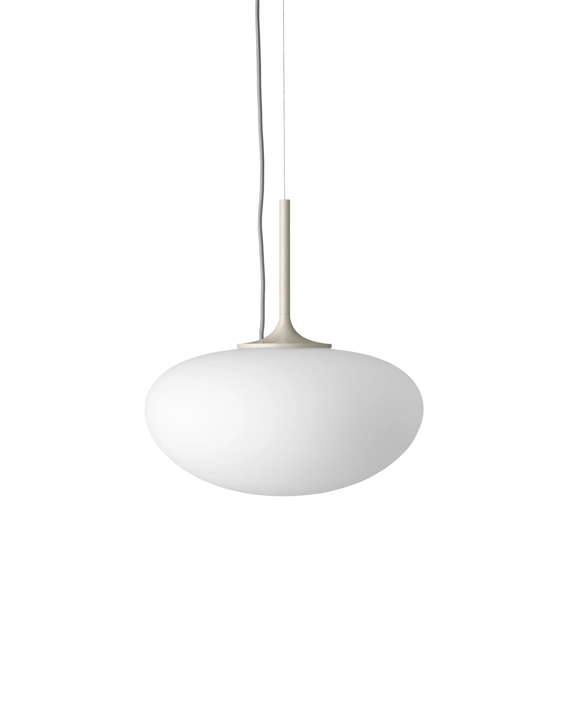 GUBI Stemlite Pendant (Pebble Grey, Frosted Glass, EU)