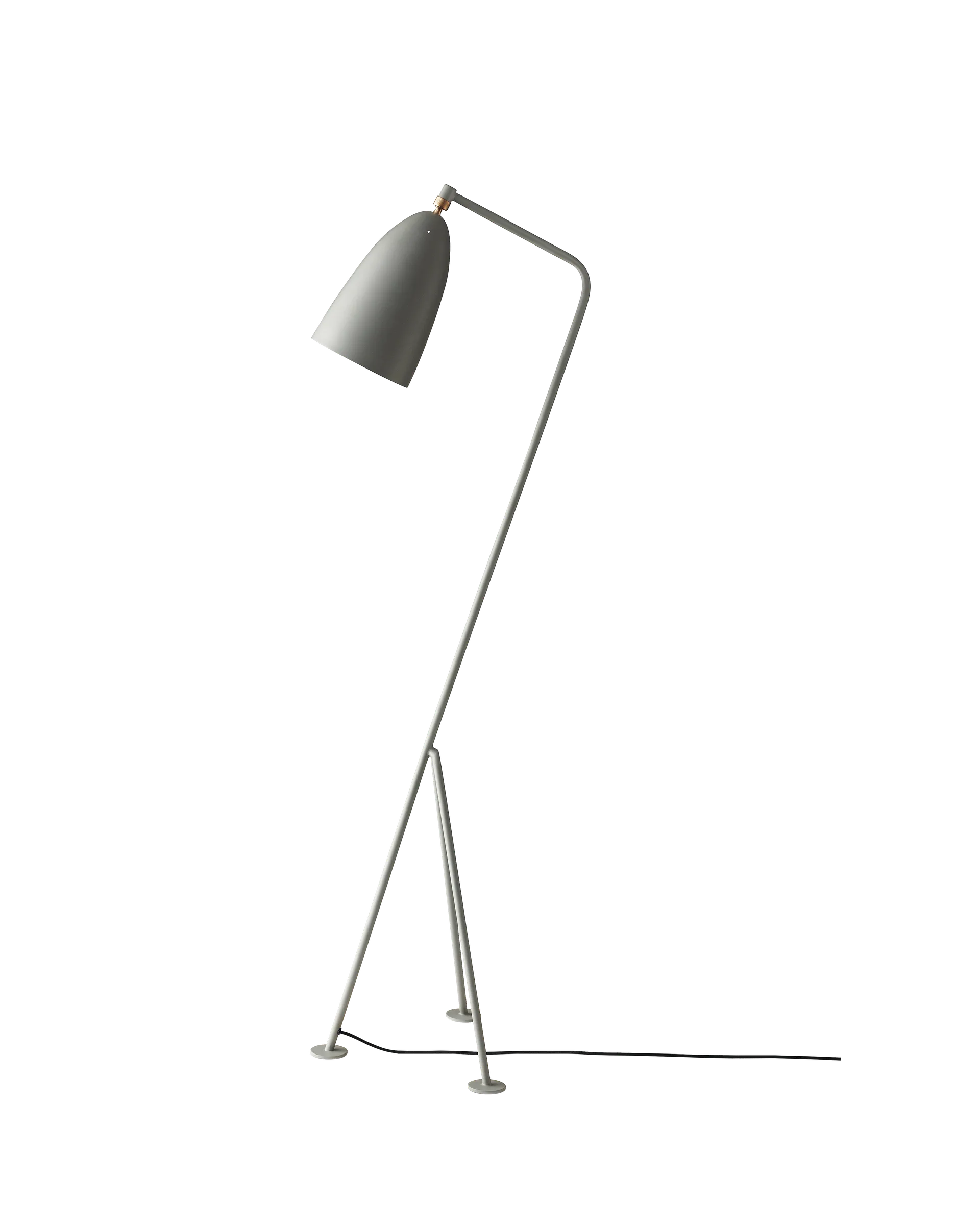 GUBI Gräshoppa Floor Lamp (Dusty Blue Semi Matt, UK)