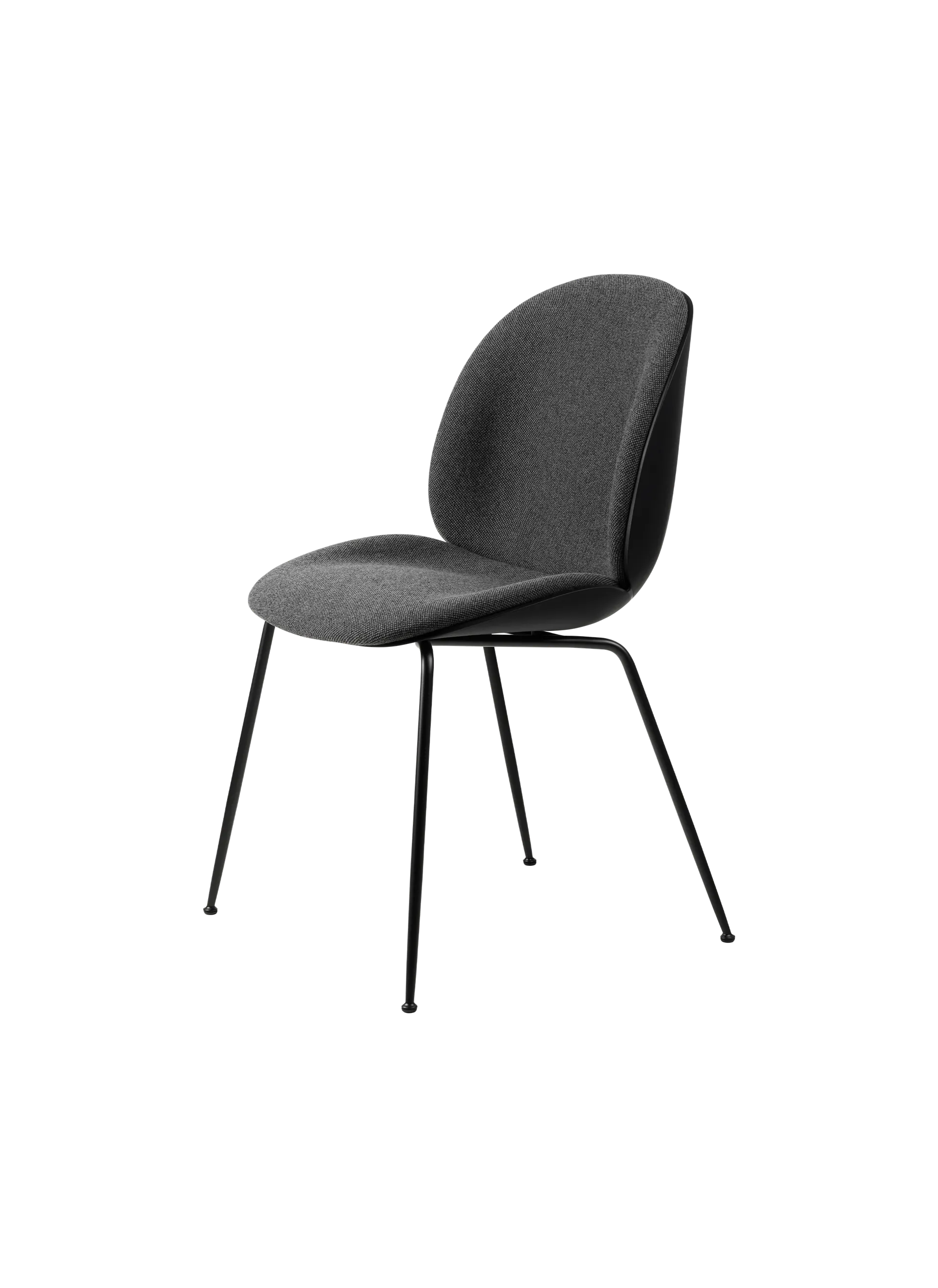 GUBI Beetle Dining Chair, Front Upholstered