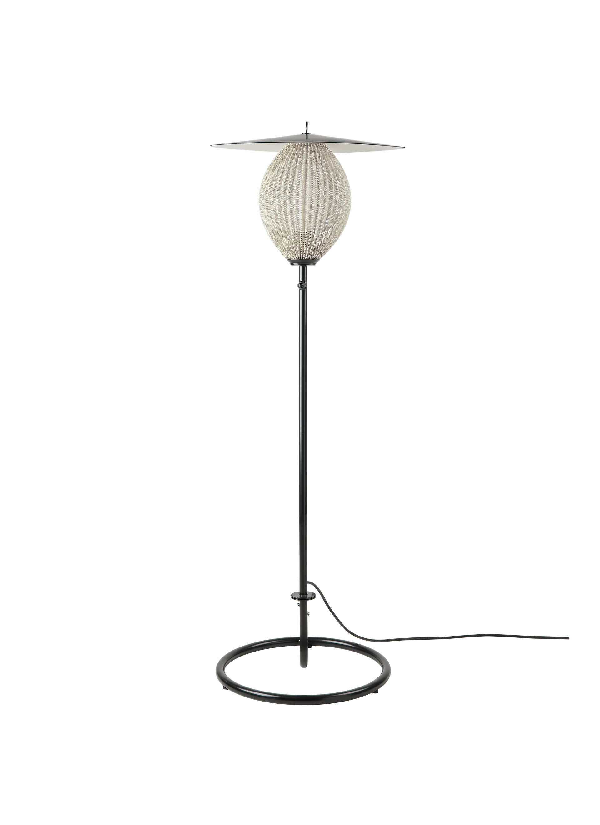 GUBI Satellite Floor Lamp, Outdoor (Cream White Semi Matt, UK)