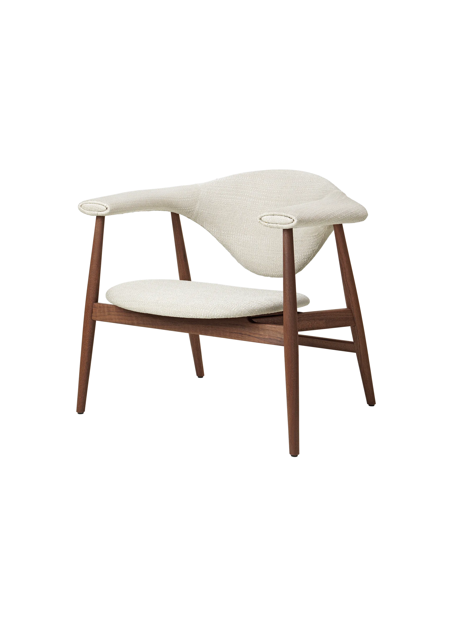 GUBI Masculo Lounge Chair, Fully Upholstered (Eero Special FR, Dedar (106, Standard))