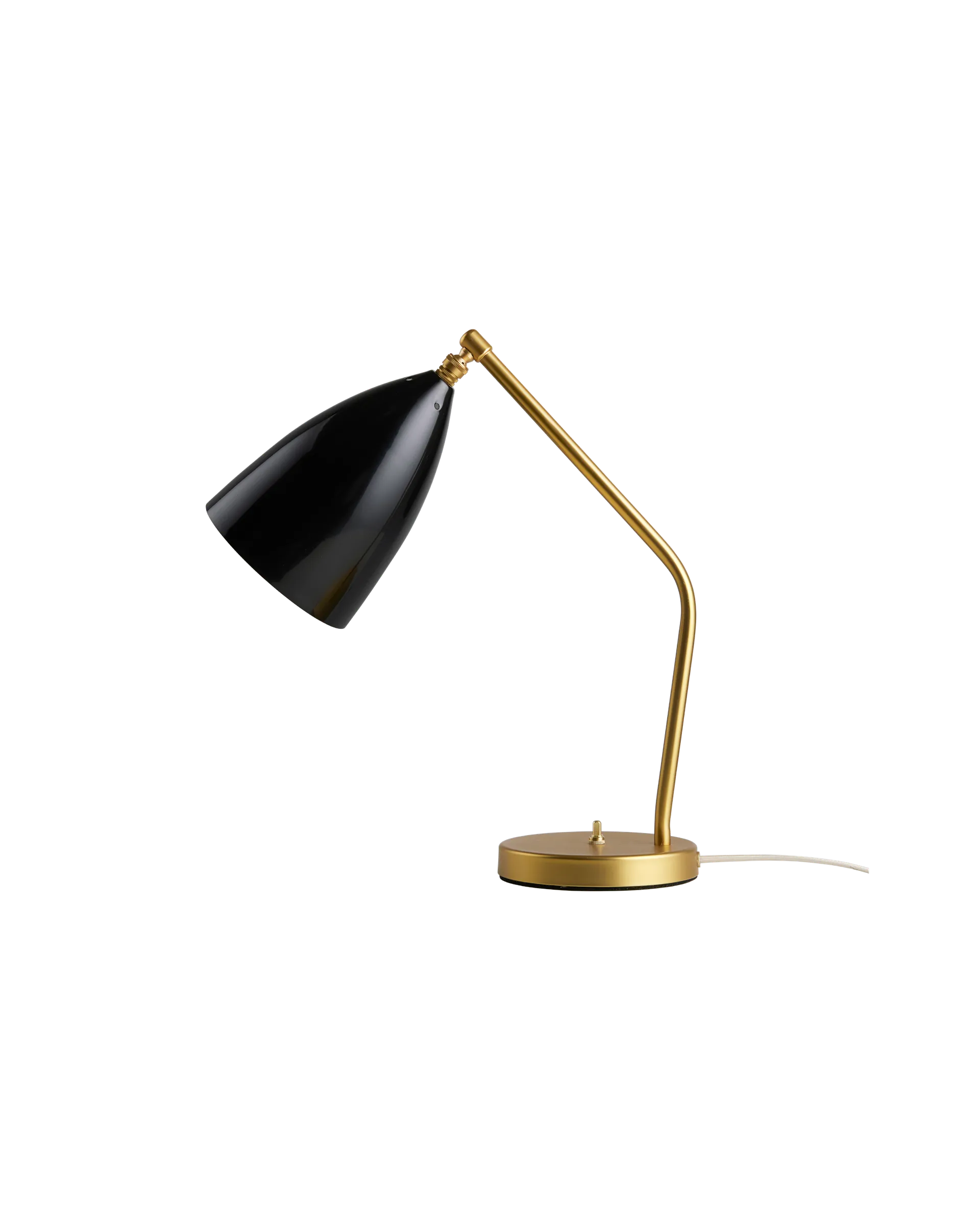 GUBI Gräshoppa Table Lamp (Black Glossy, EU)