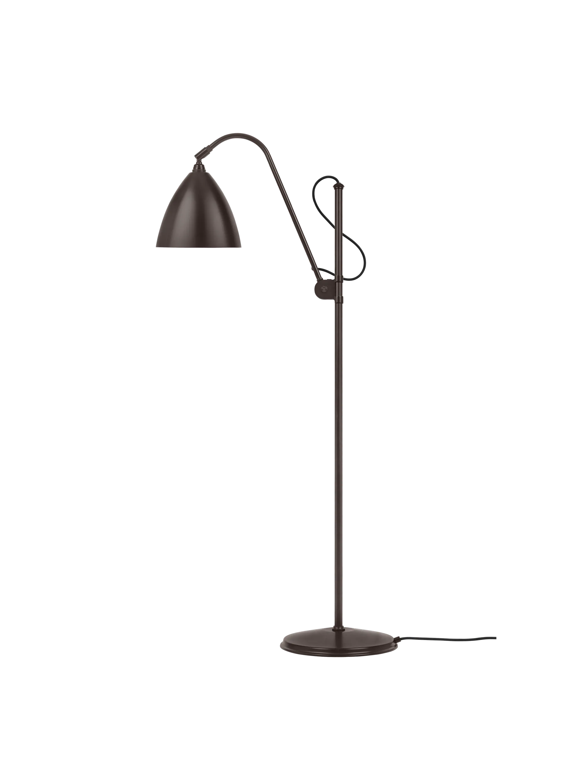 GUBI Bestlite BL3 Floor Lamp (Black Brass, Black Brass, Ø21 x 18 cm, UK)
