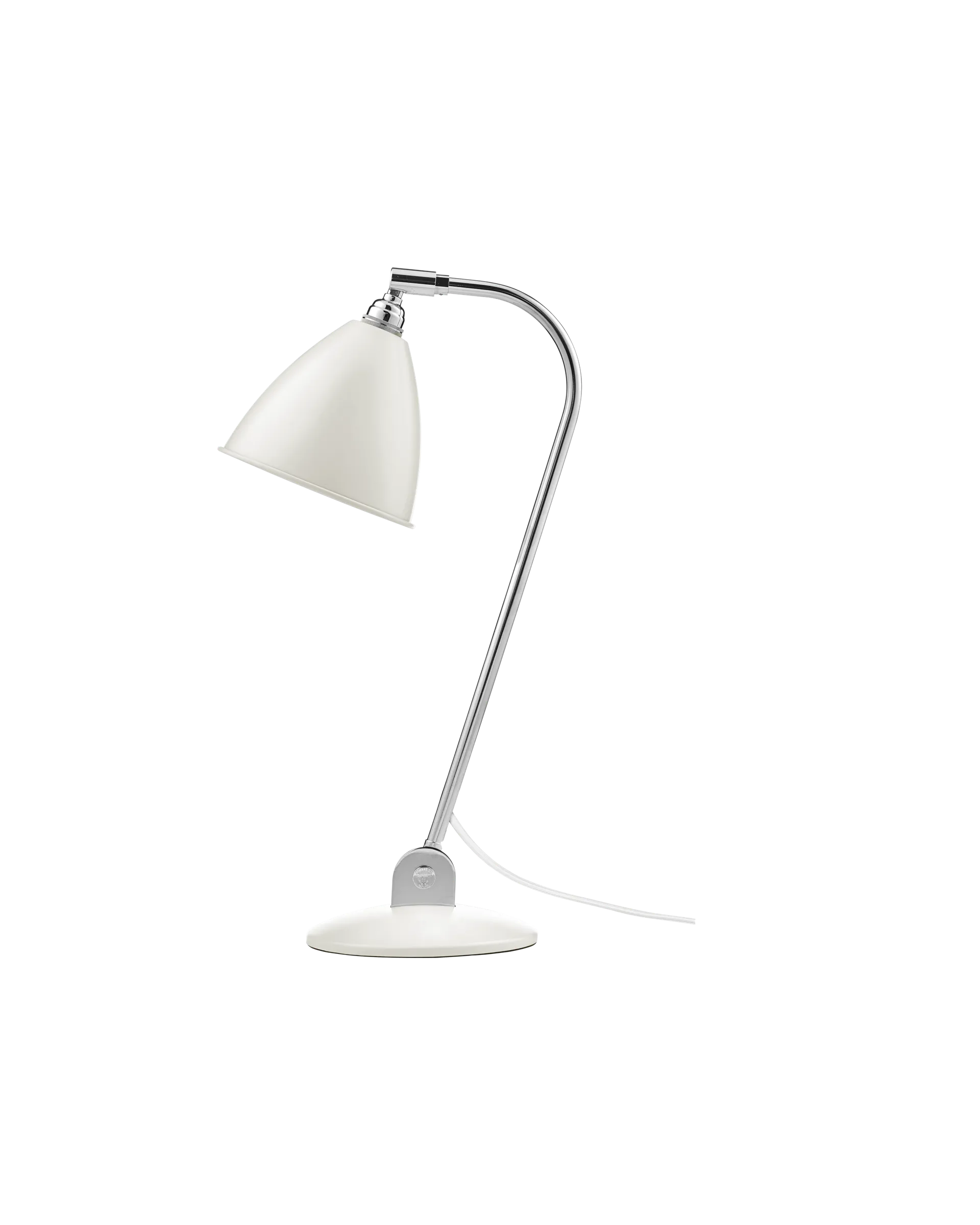 GUBI Bestlite BL2 Table Lamp (Soft White Semi Matt, Chrome, UK)
