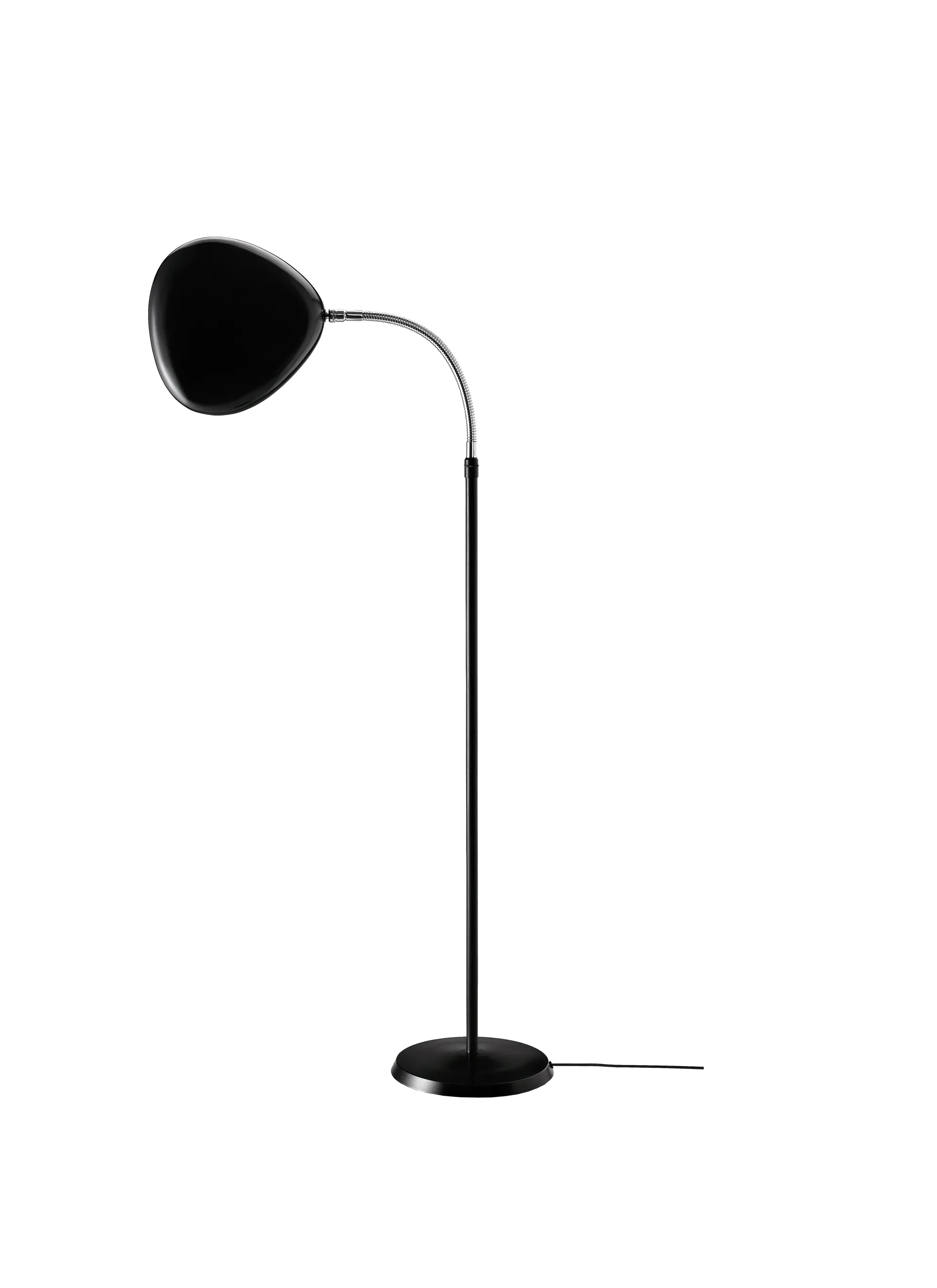 GUBI Cobra Floor Lamp (Black Semi Matt, UK)