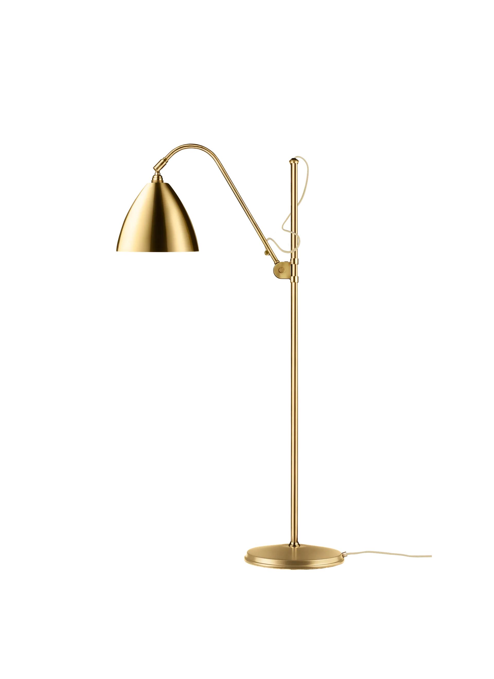 GUBI Bestlite BL3 Floor Lamp (Shiny Brass, Brass, Ø21 x 18 cm, UK)