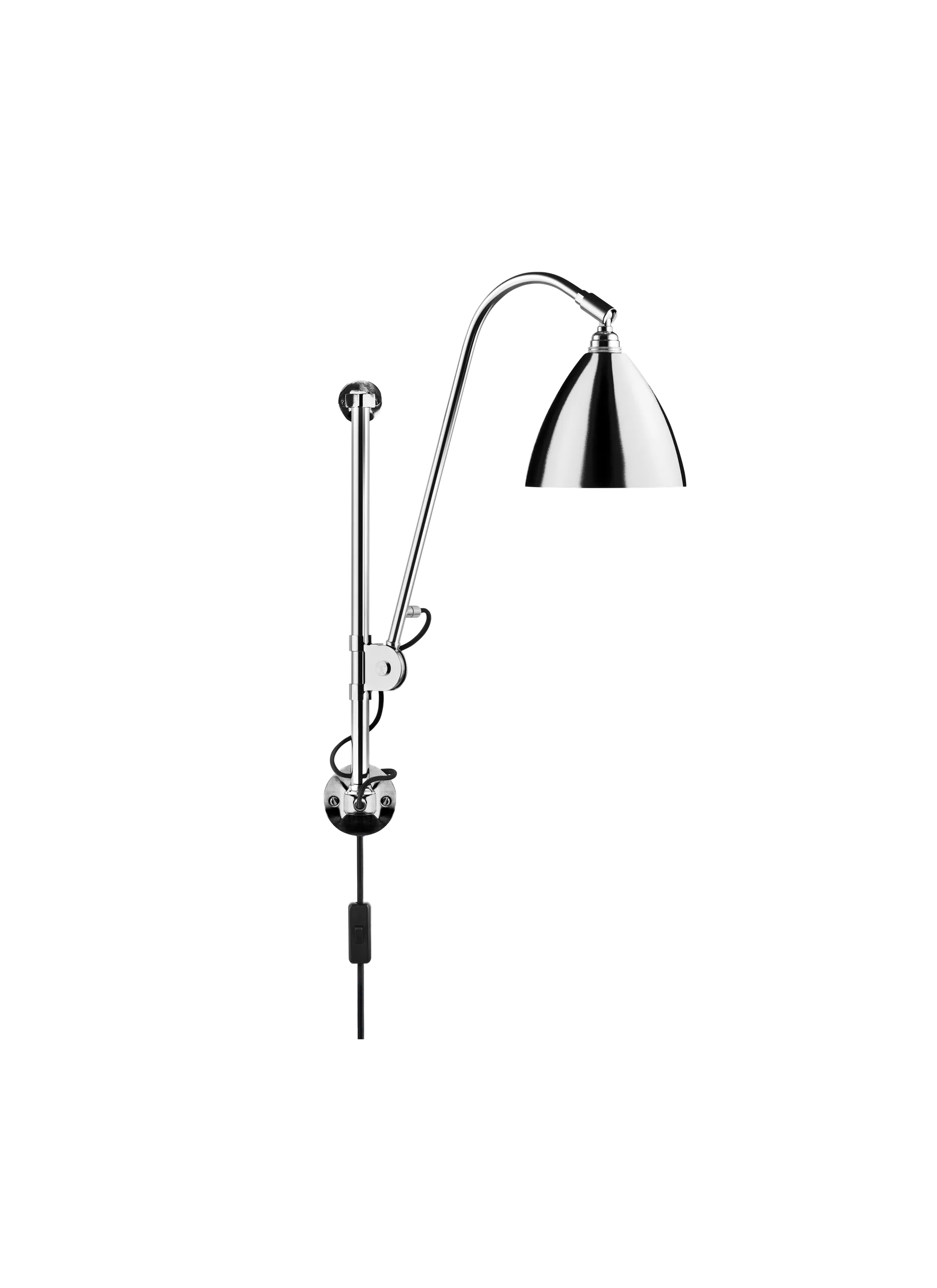 GUBI Bestlite BL5 Wall Lamp (Chrome, Chrome, UK)