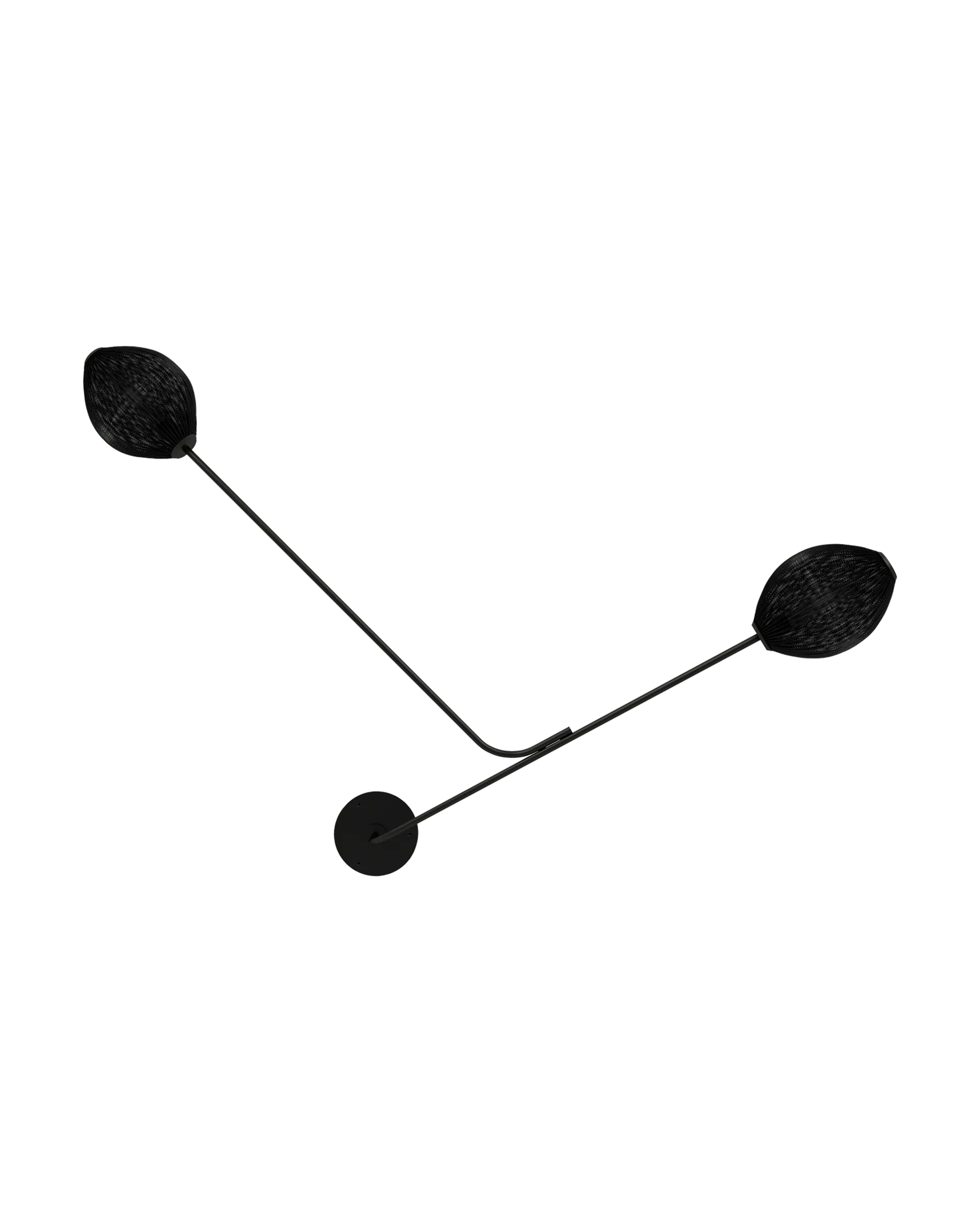 GUBI Satellite Wall Lamp (Soft Black Semi Matt, EU)