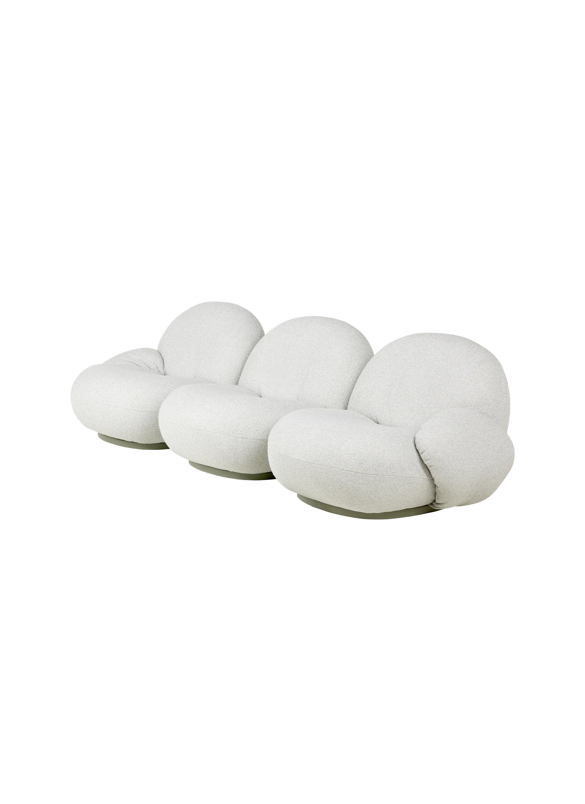 GUBI Pacha Sofa, Outdoor (Libera, Dedar (003, Standard), 3 seater, Armrest)