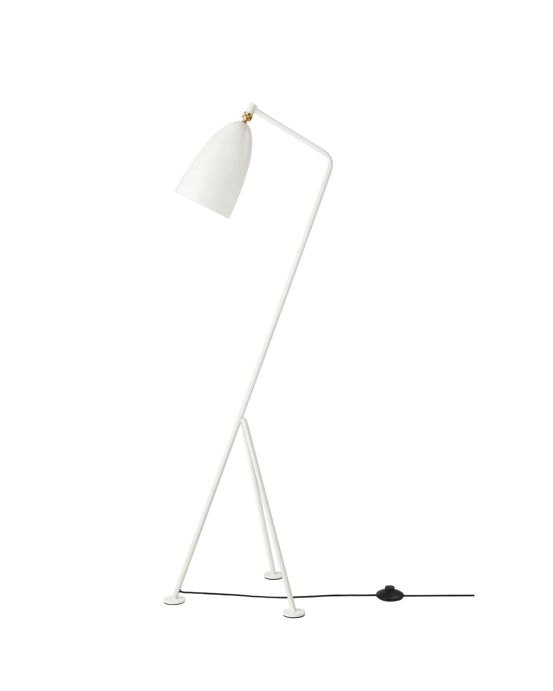 GUBI Gräshoppa Floor Lamp (Alabaster White, UK)