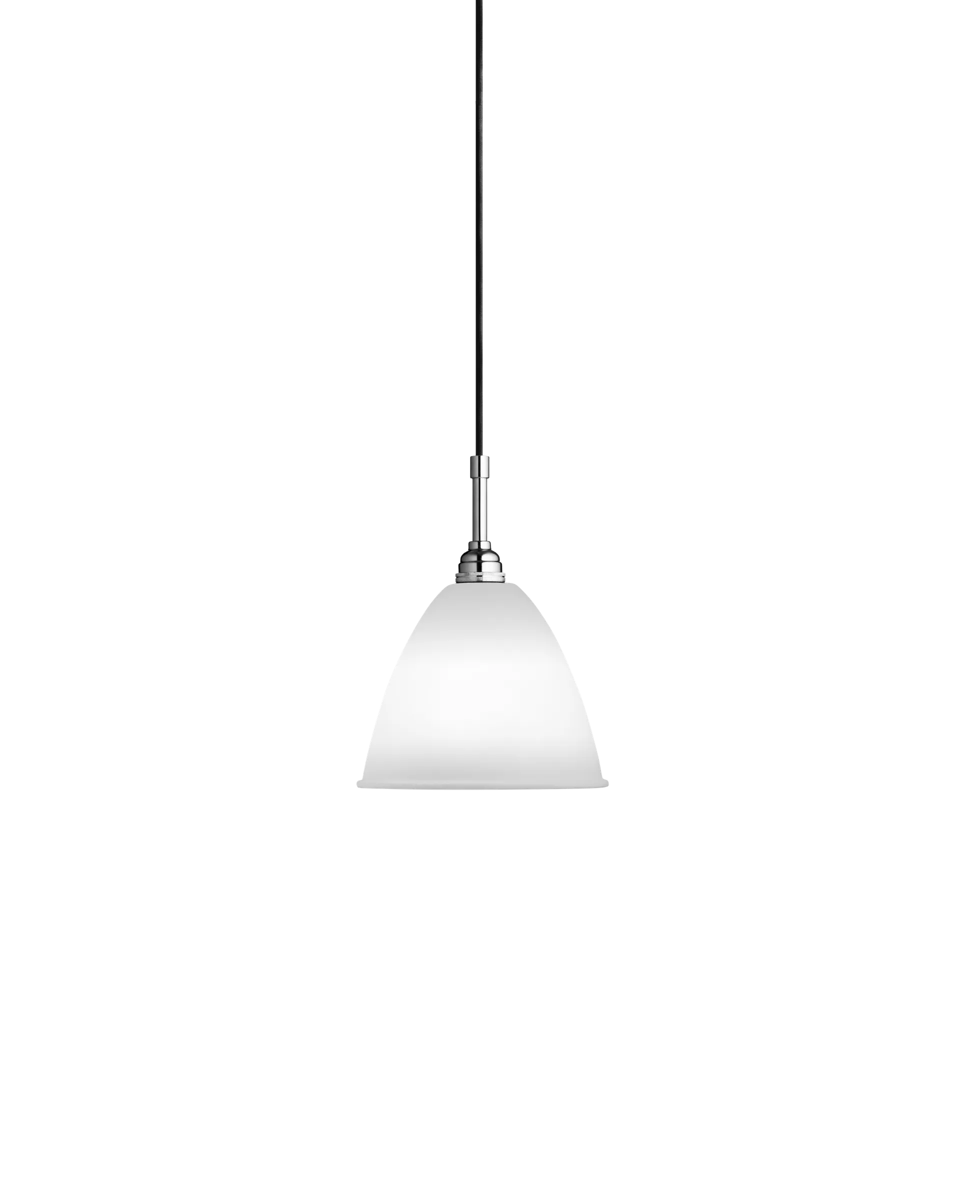 GUBI Bestlite BL9 Pendant (Bone China, Chrome, Ø16 x 13 cm, EU)