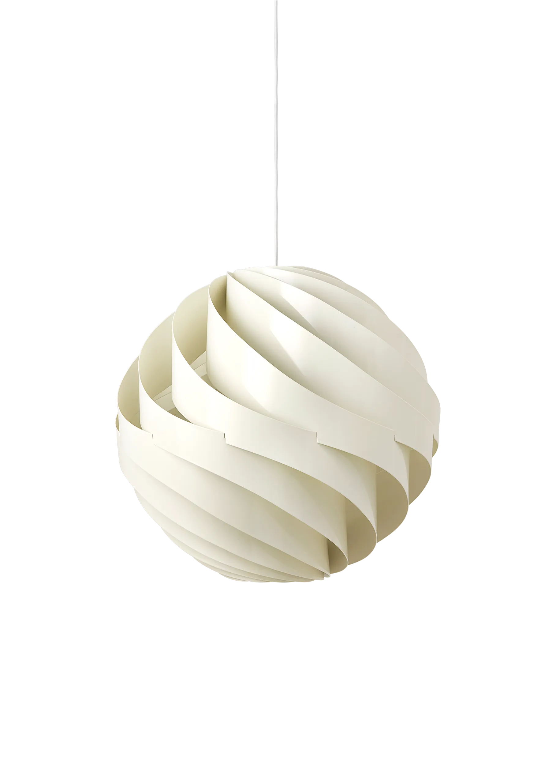 GUBI Turbo Pendant (Alabaster White, Ø62 x 62 cm, EU)