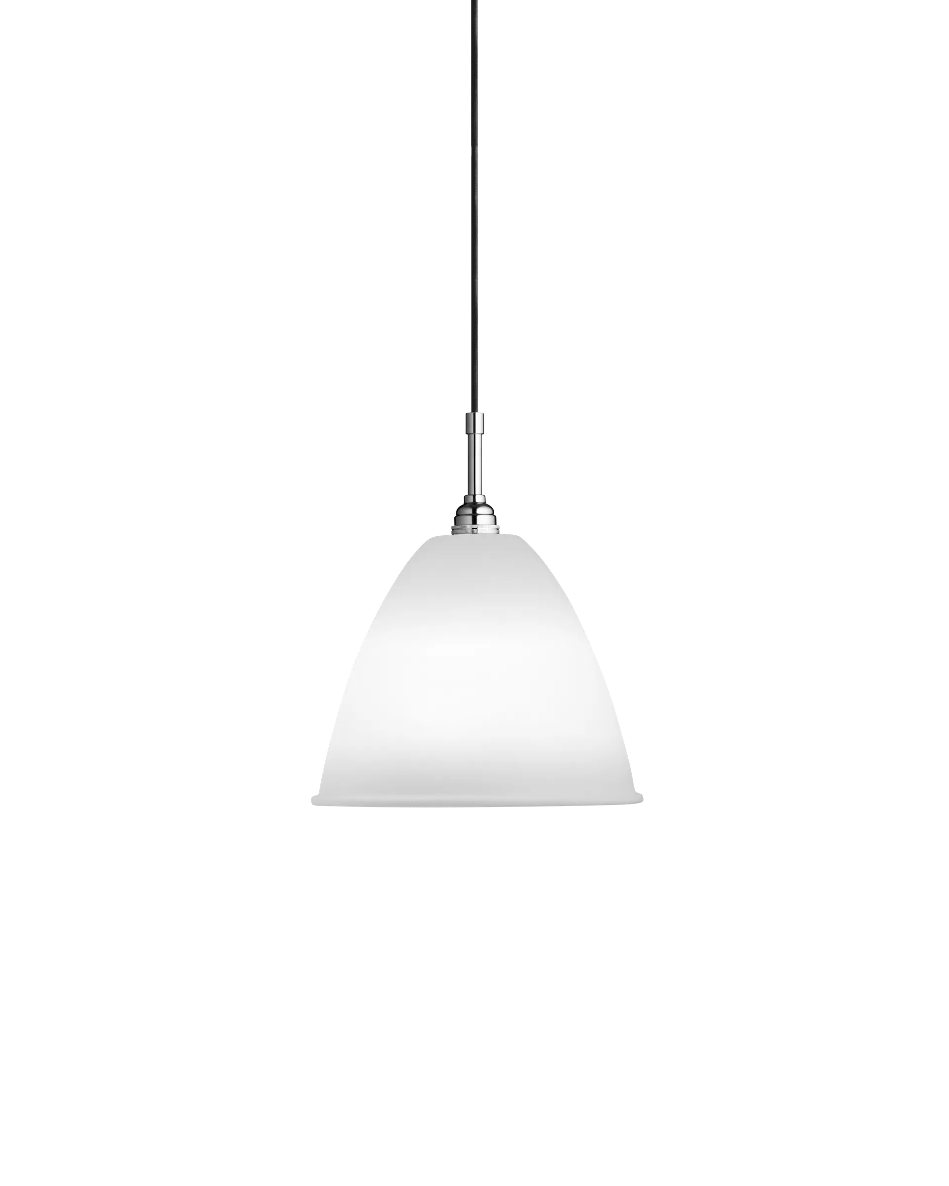 GUBI Bestlite BL9 Pendant (Bone China, Chrome, Ø21 x 18 cm, EU)