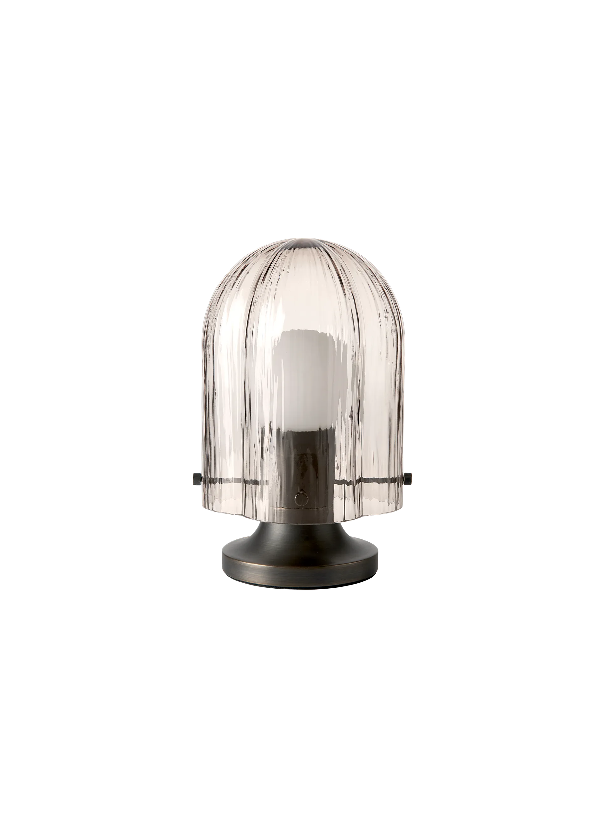 GUBI Seine Table Lamp (Smoke, Antique brass, UK)