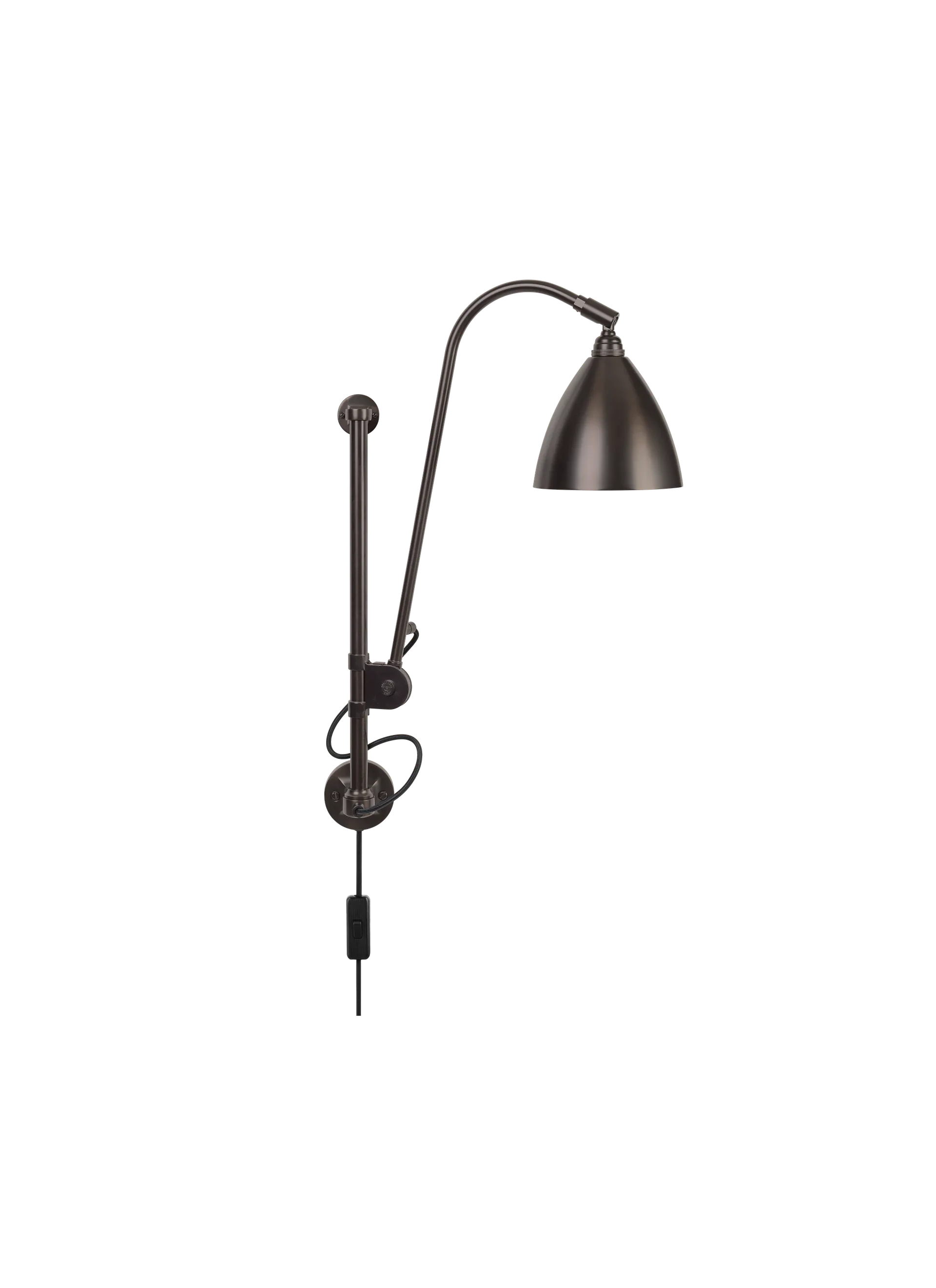 GUBI Bestlite BL5 Wall Lamp (Black Brass, Black Brass, UK)