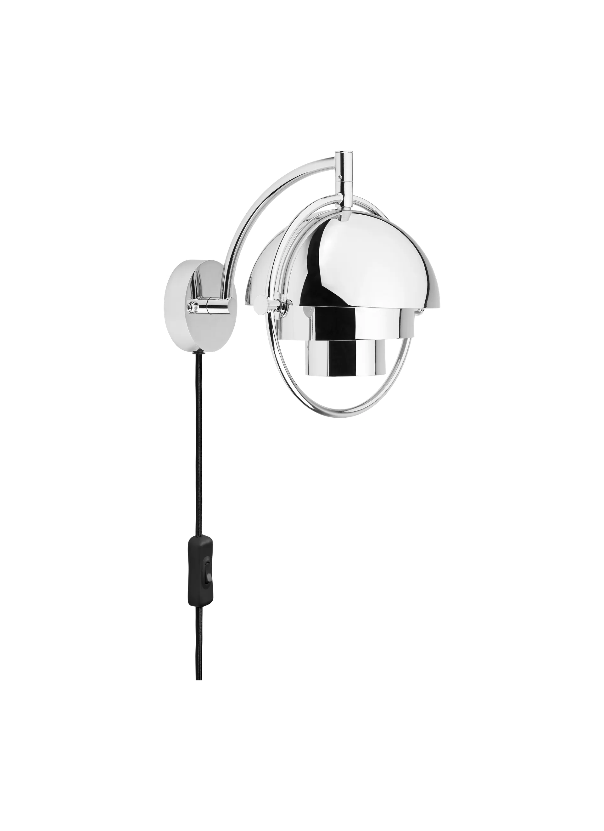 GUBI Multi-Lite Wall Lamp (Chrome, Chrome, UK)