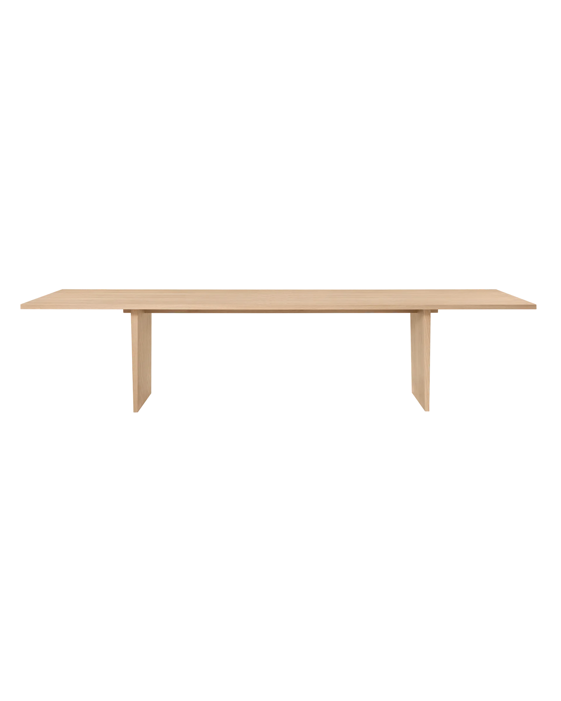 GUBI Private Dining Tables (Light Stained Veneer Oak, 320 cm)