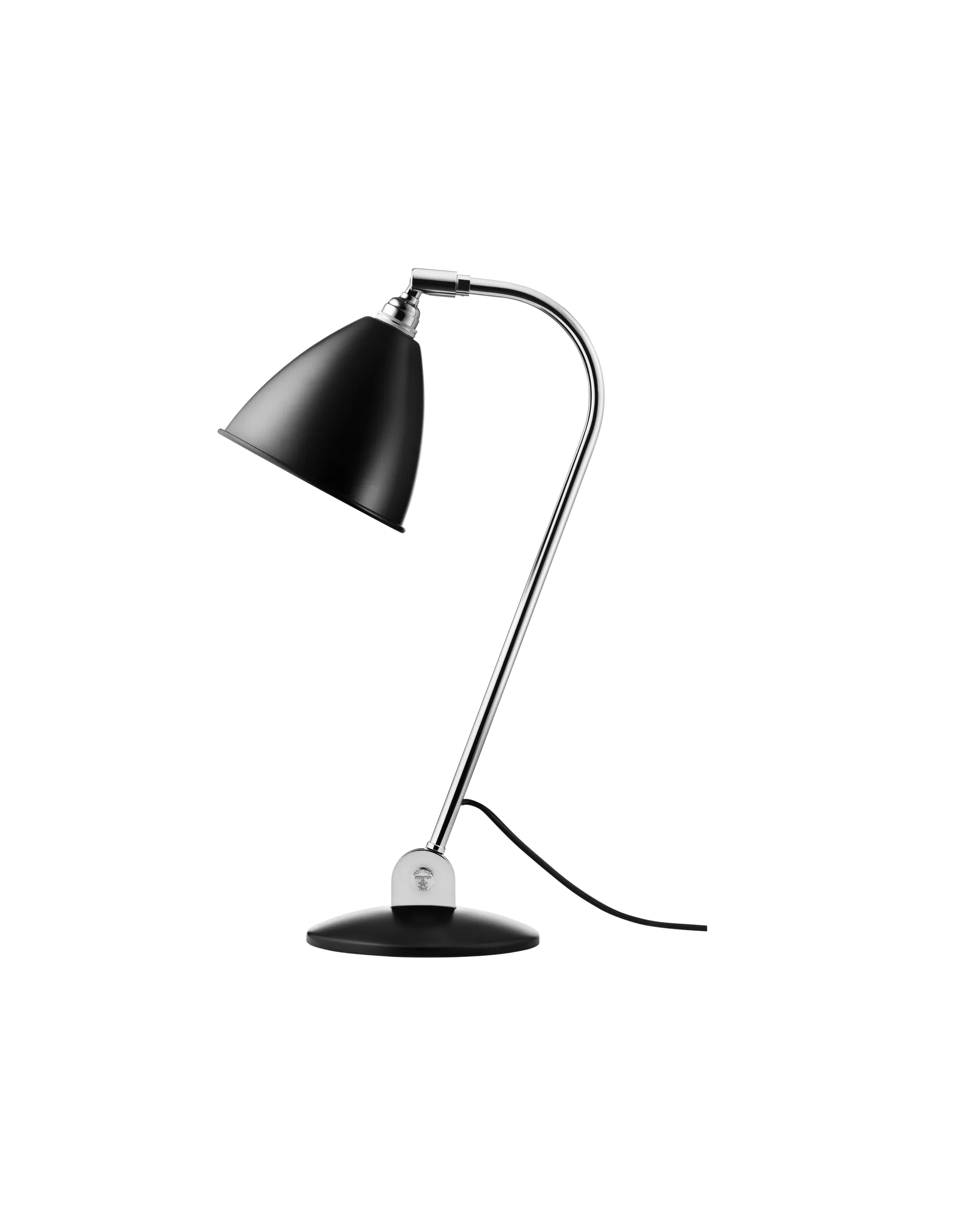 GUBI Bestlite BL2 Table Lamp (Black Semi Matt, Chrome, UK)