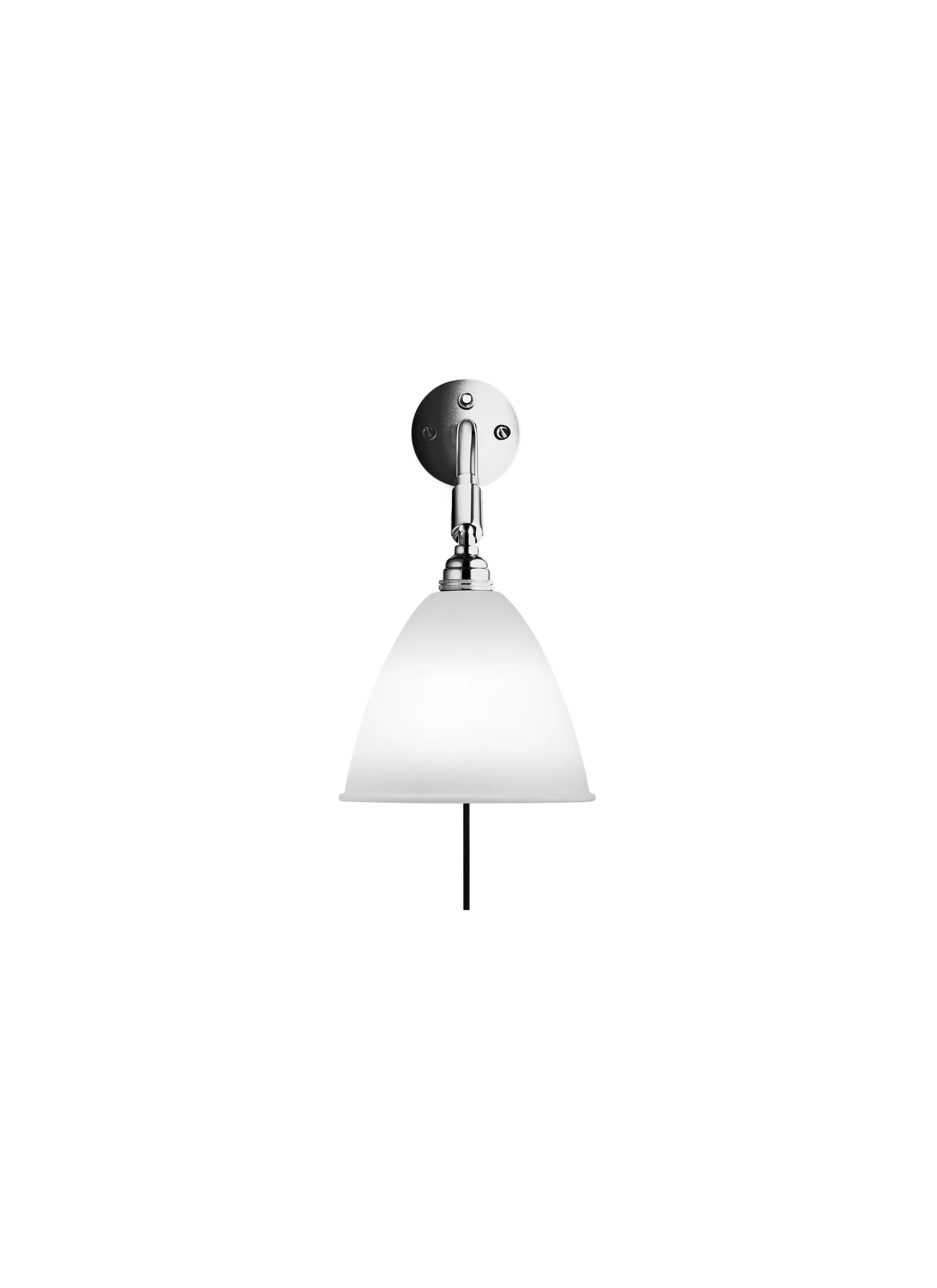 GUBI Bestlite BL7 Wall Lamp (Bone China, Chrome, UK)