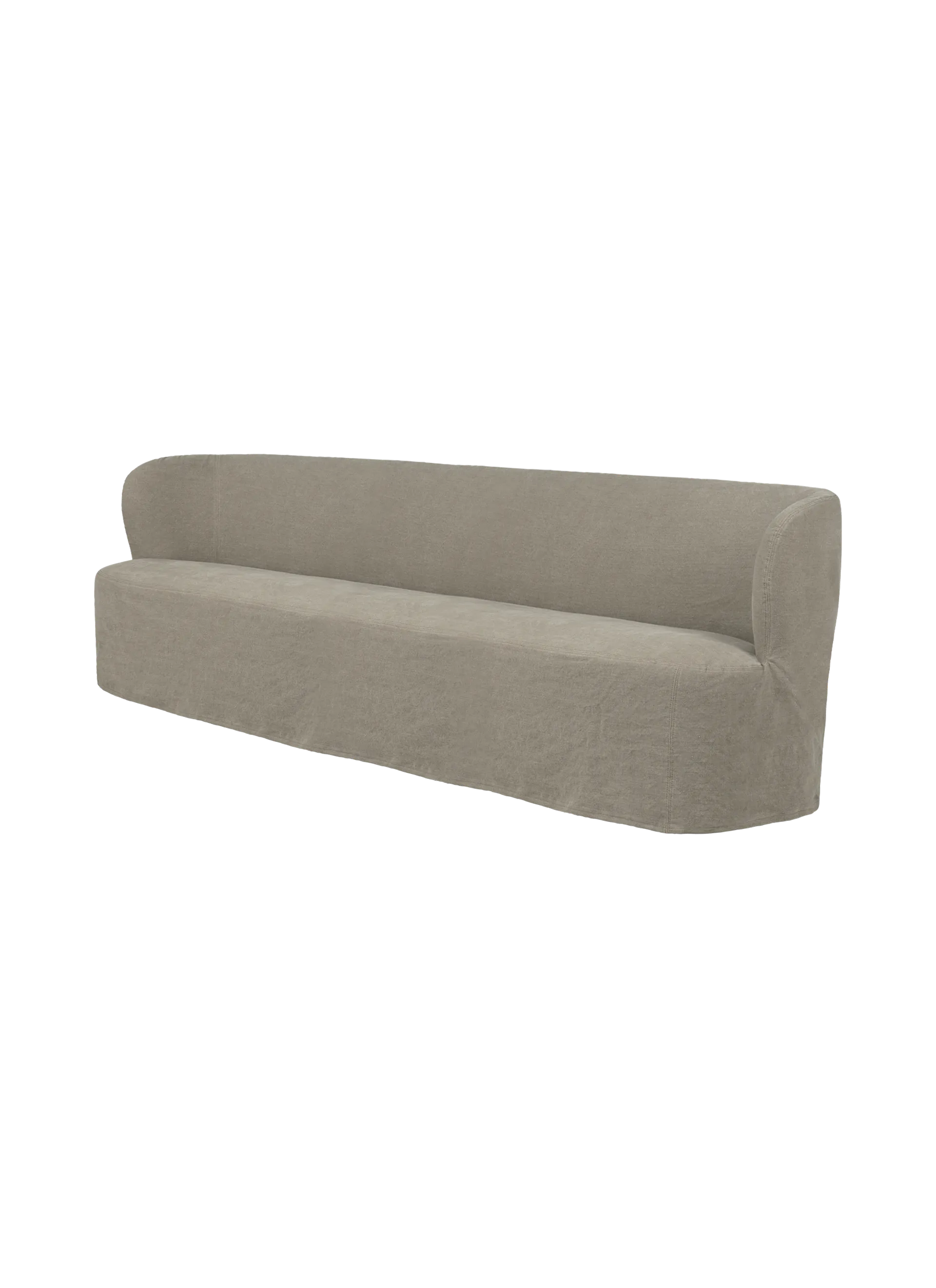 GUBI Stay Sofa with Slipcover (Linen, GUBI (0024, Standard), 260x70)