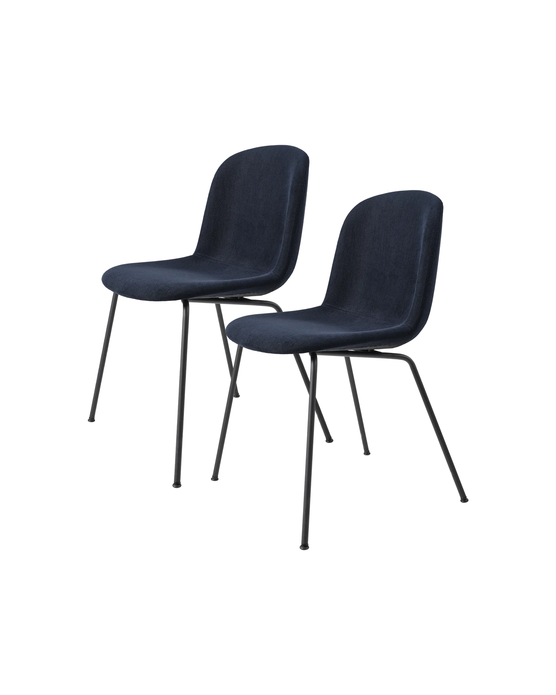 GUBI Brim Dining Chair, Set of 2 (Guest, Kvadrat (780, Standard))