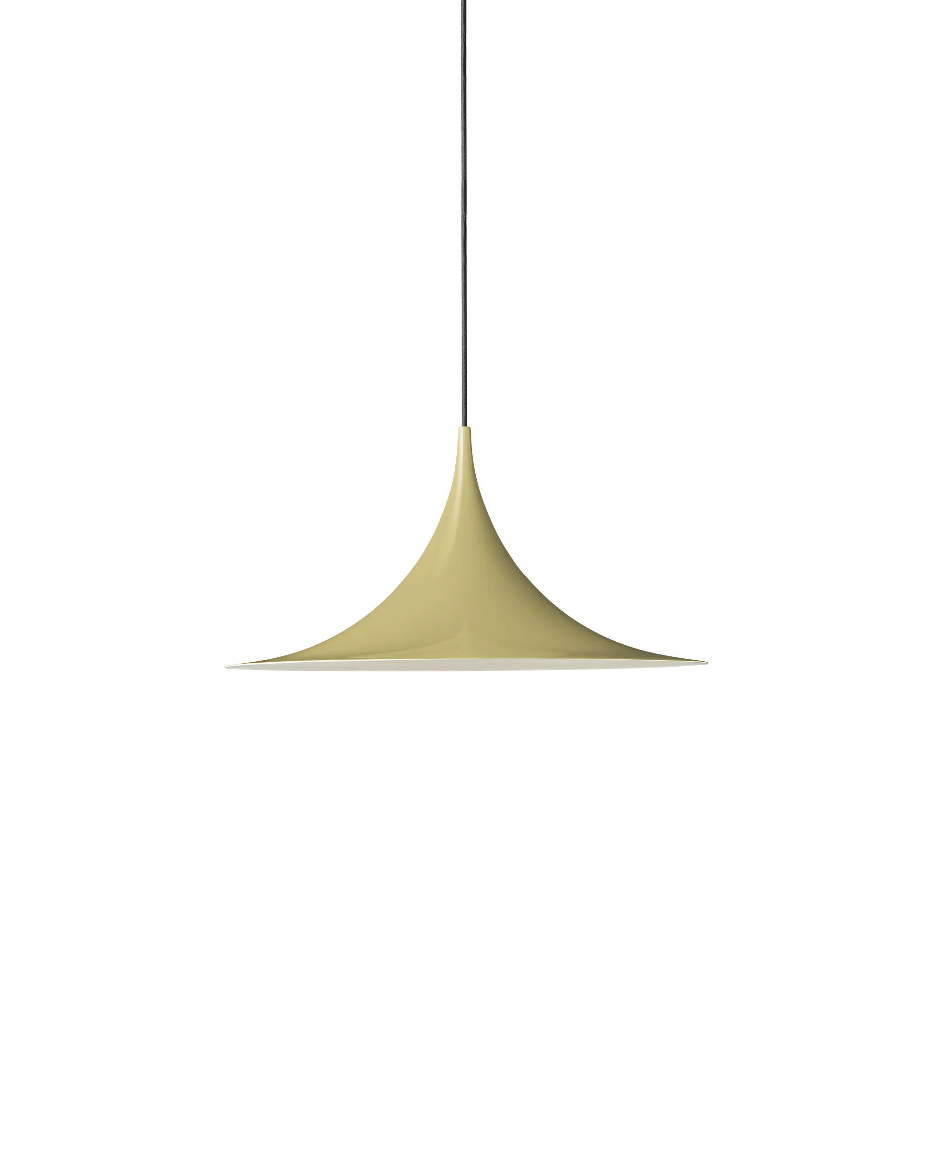 GUBI Semi Pendant (Fennel Seed Glossy, Ø47 x 23,5 cm, EU)