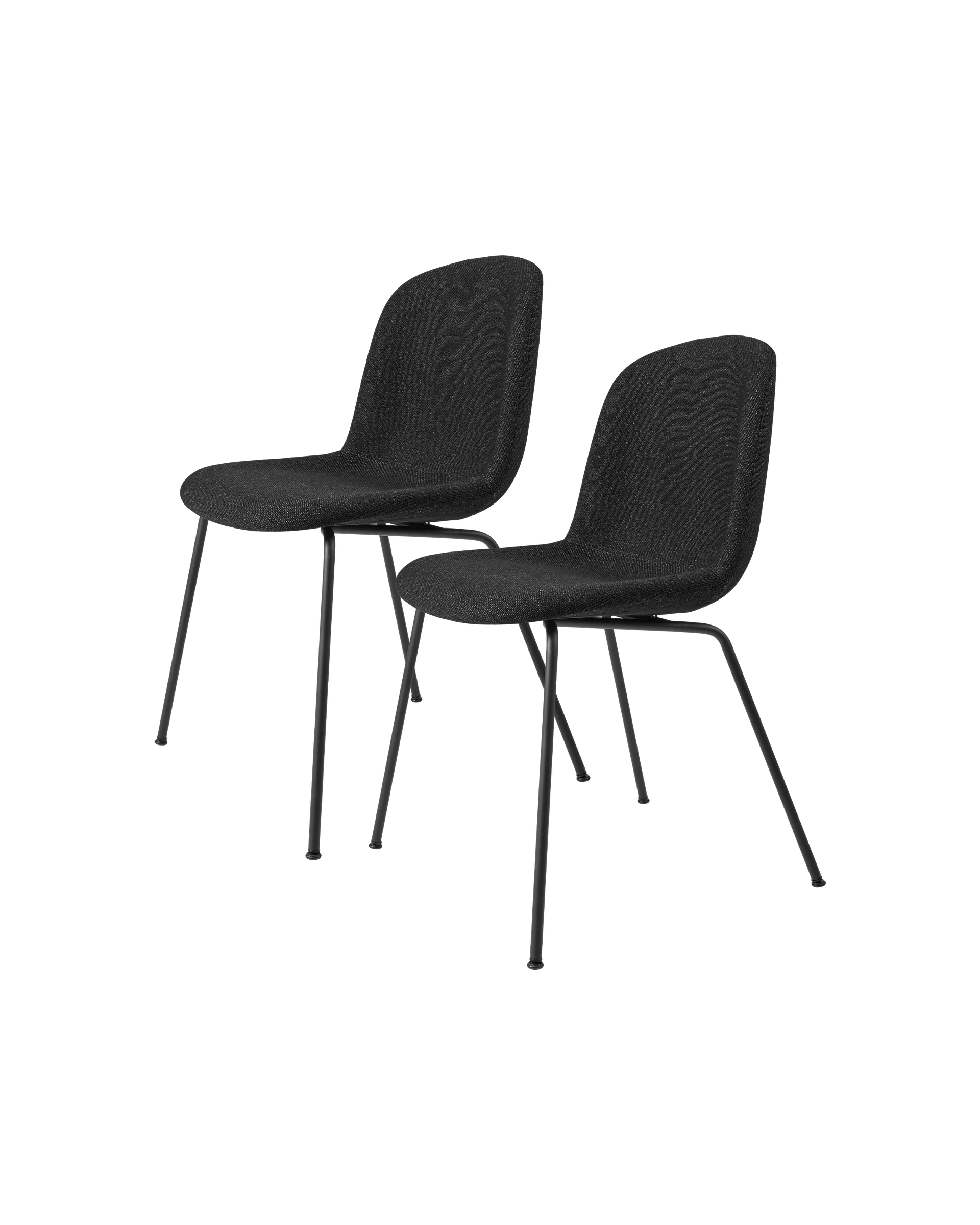 GUBI Brim Dining Chair, Set of 2 (Autumn, Kvadrat (0191, Standard))