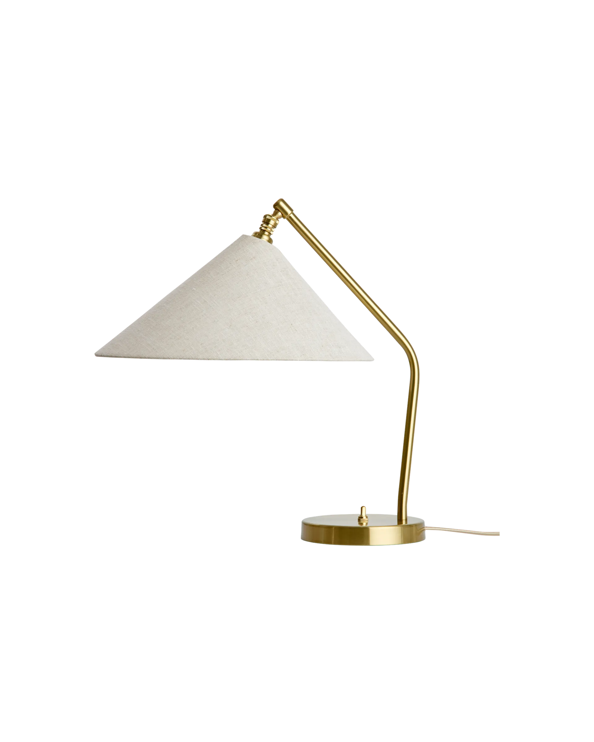 GUBI Gräshoppa Table Lamp, Fabric Shade (Canvas, UK)