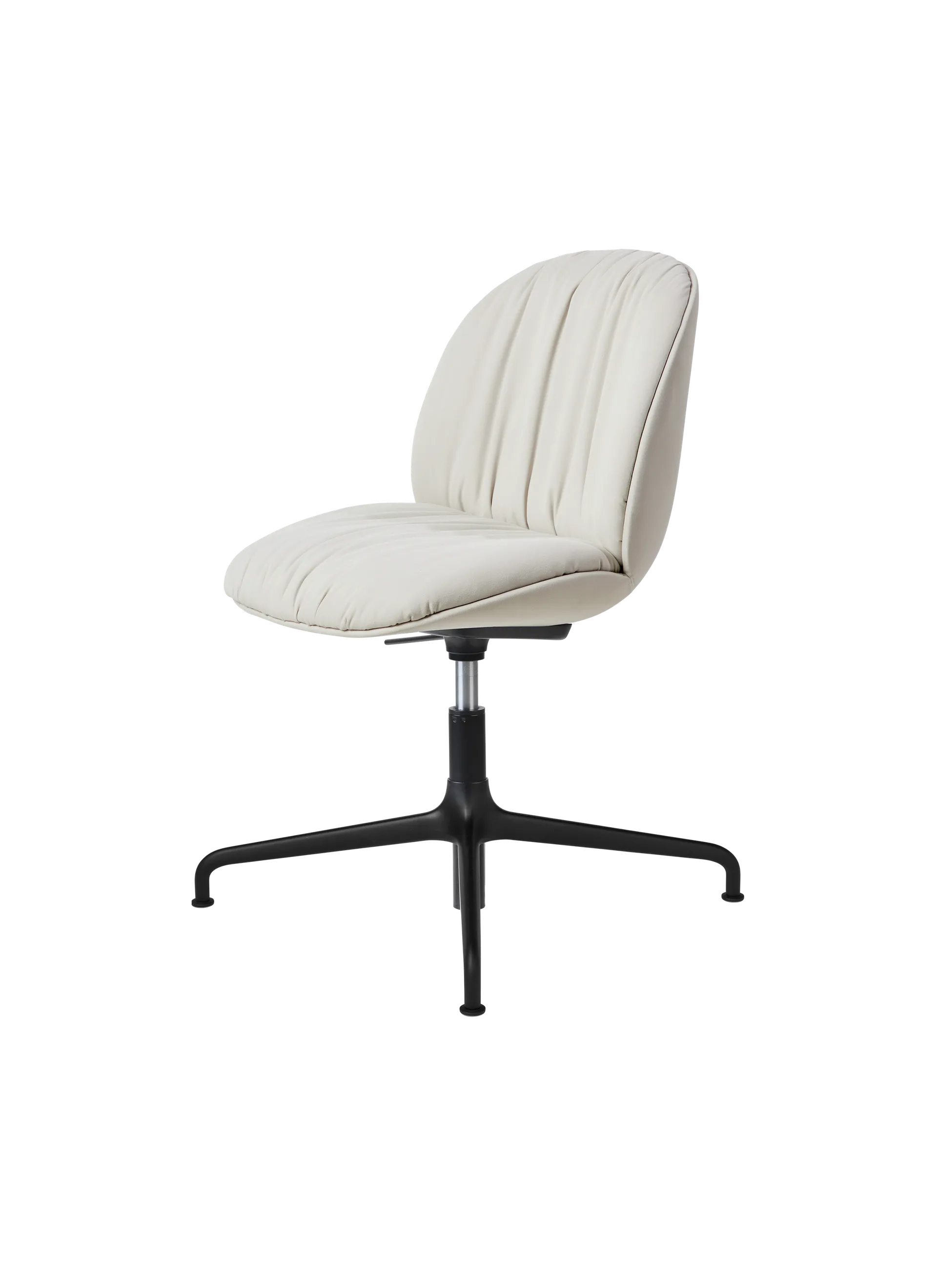 GUBI Beetle Soft Meeting Chair (Reales, GUBI (001, Standard), Height adjustable 4-star base)