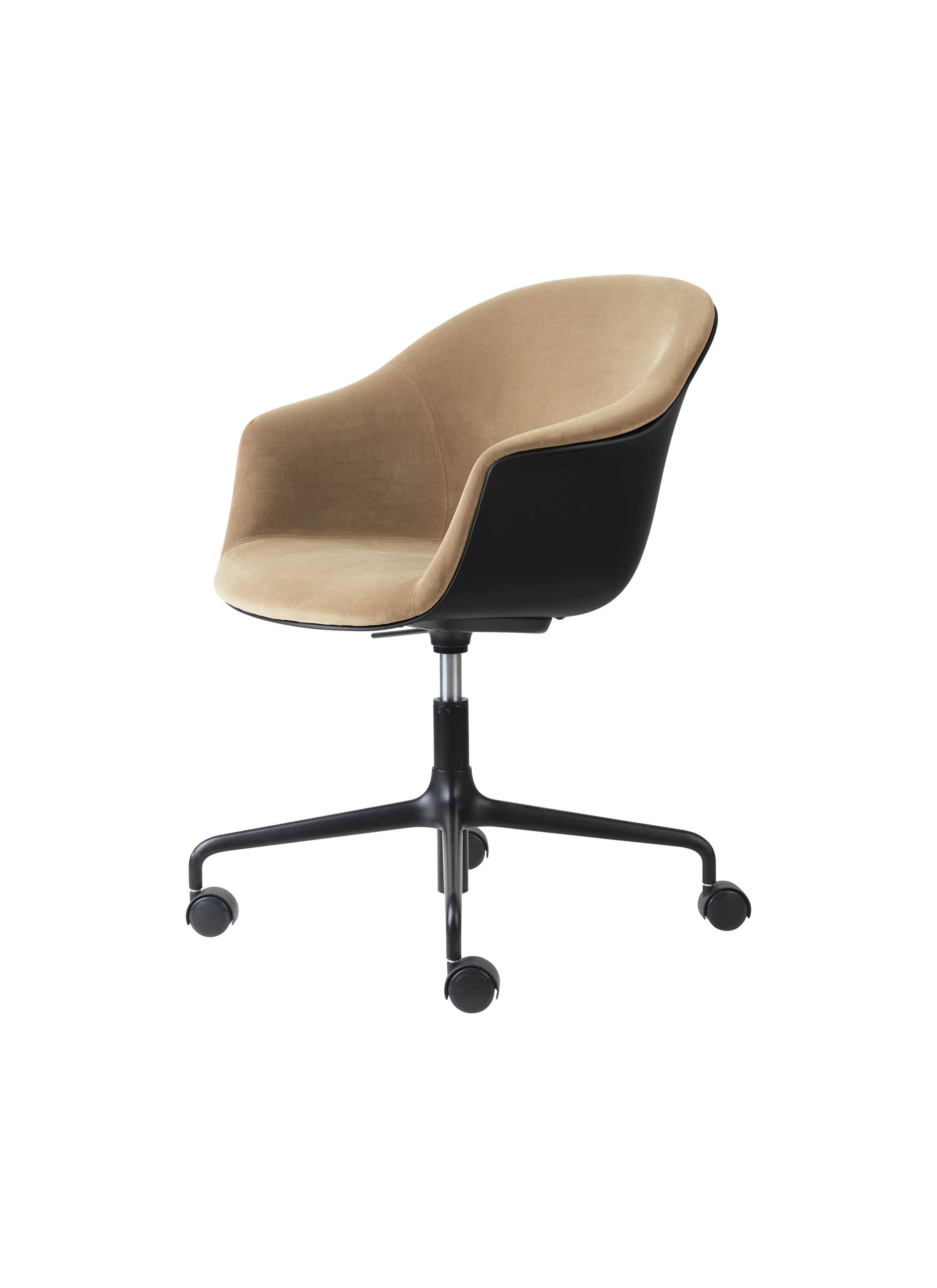 GUBI Bat Meeting Chair, Front Upholstered