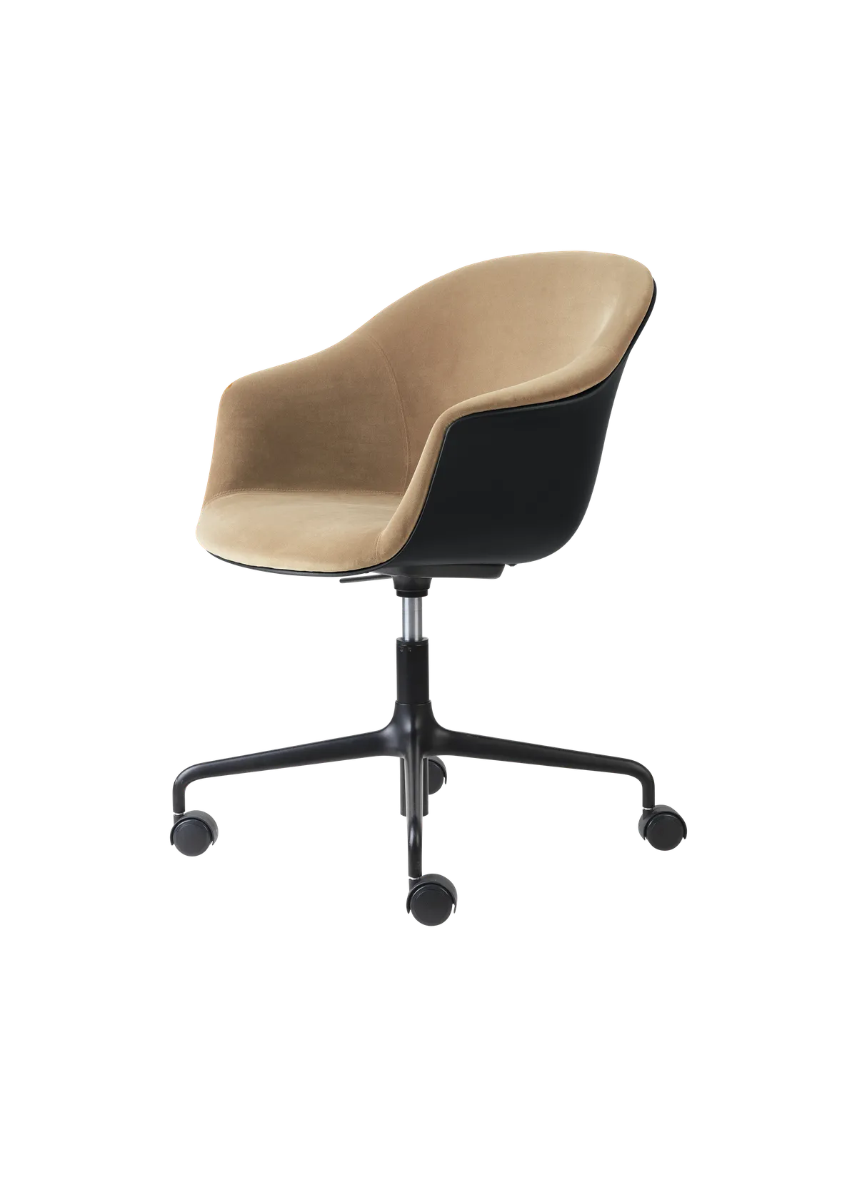GUBI Bat Meeting Chair, Front Upholstered