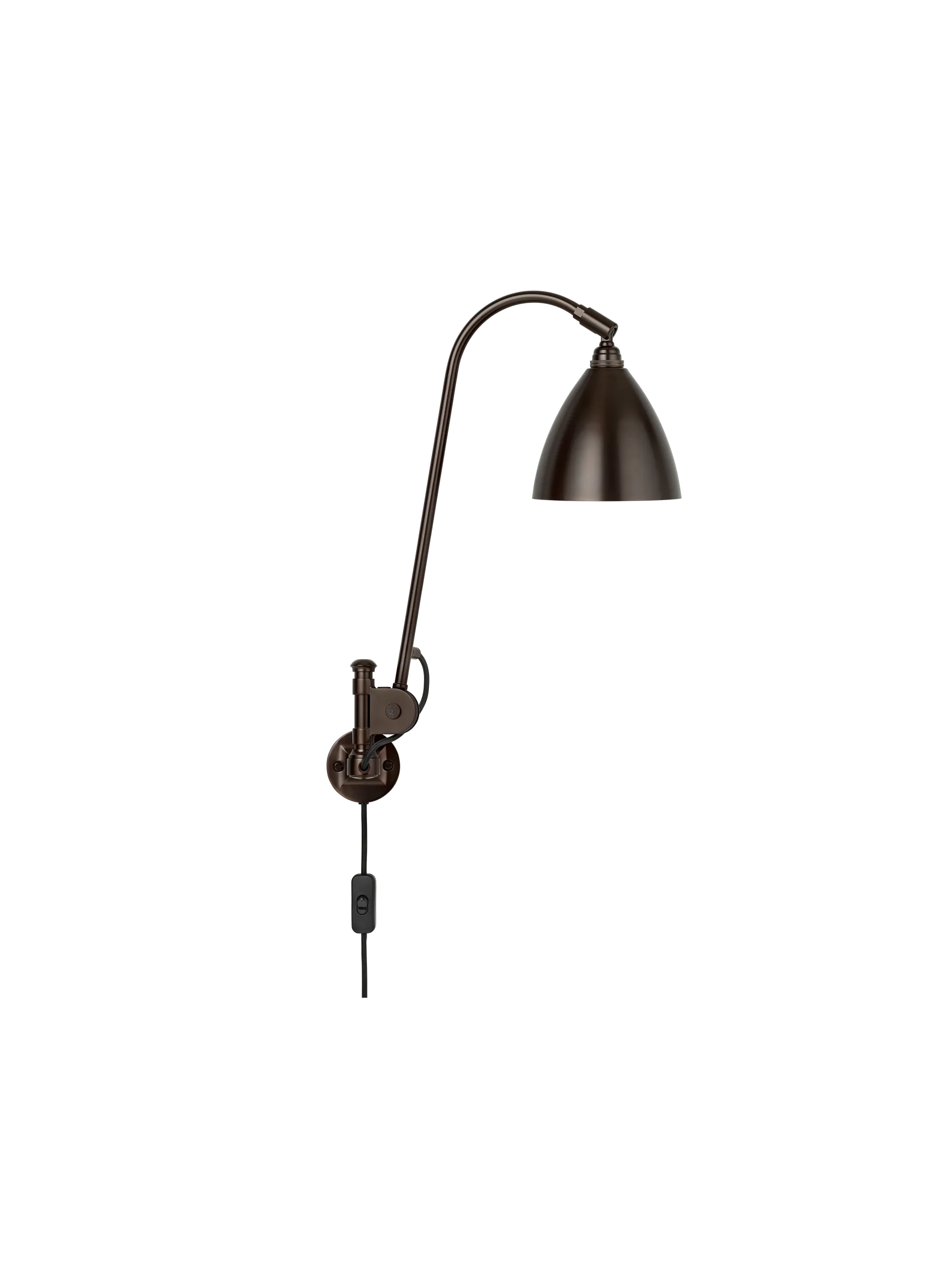 GUBI Bestlite BL6 Wall Lamp (Black Brass, Black Brass, UK)