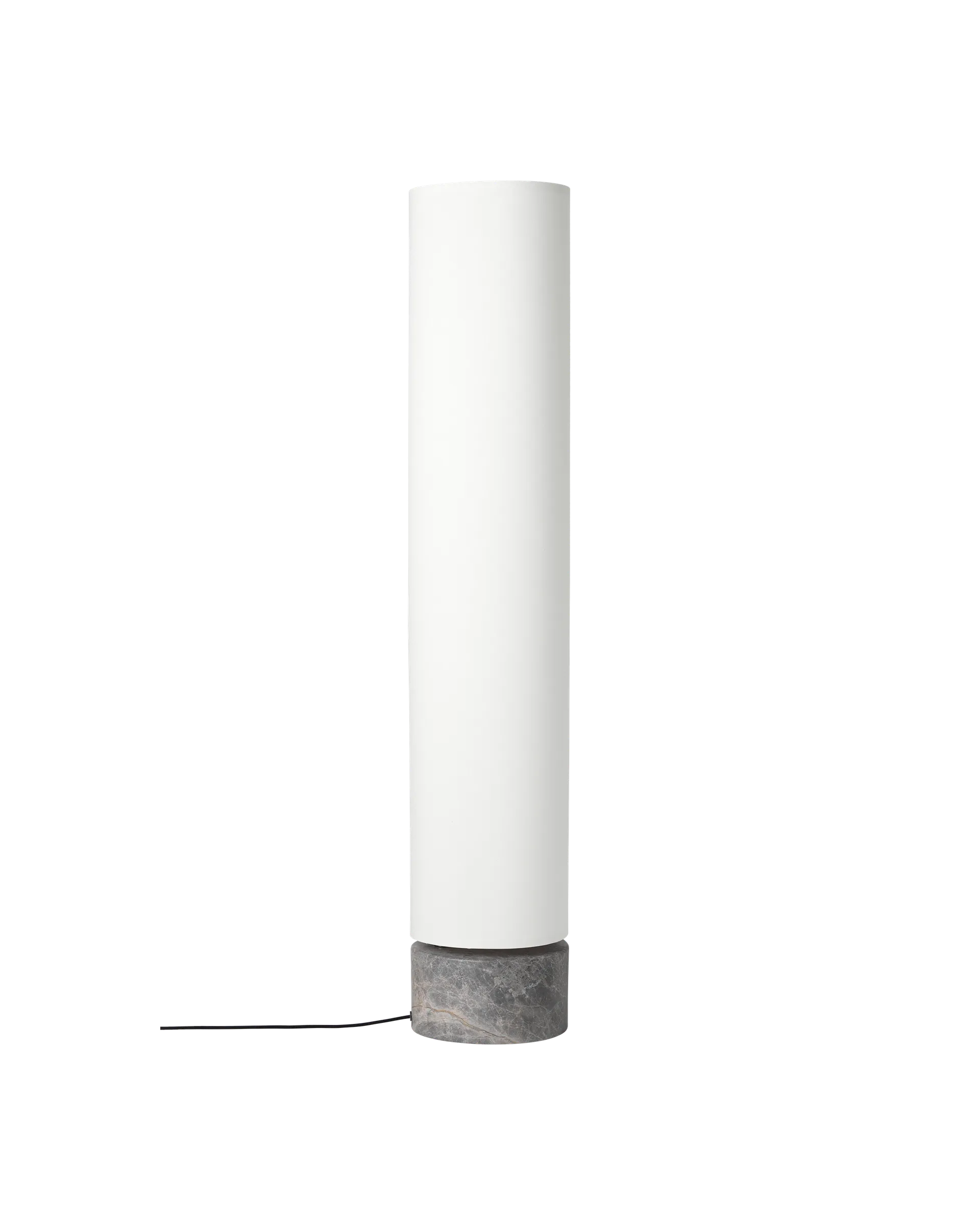 GUBI Unbound Floor Lamp (White, Grey Marble, 120 cm, UK)