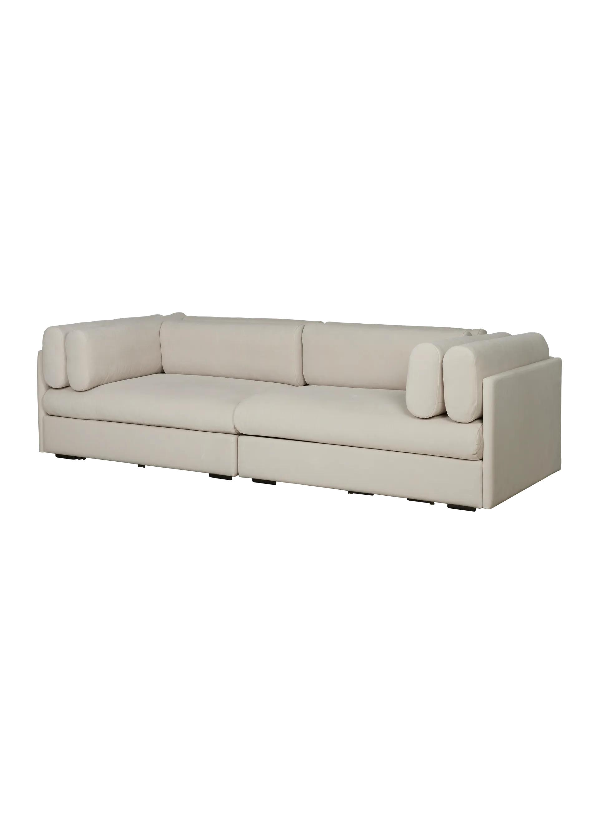 GUBI Elogio Sofa (Fustagno, GUBI (001, Standard), 3 seater)