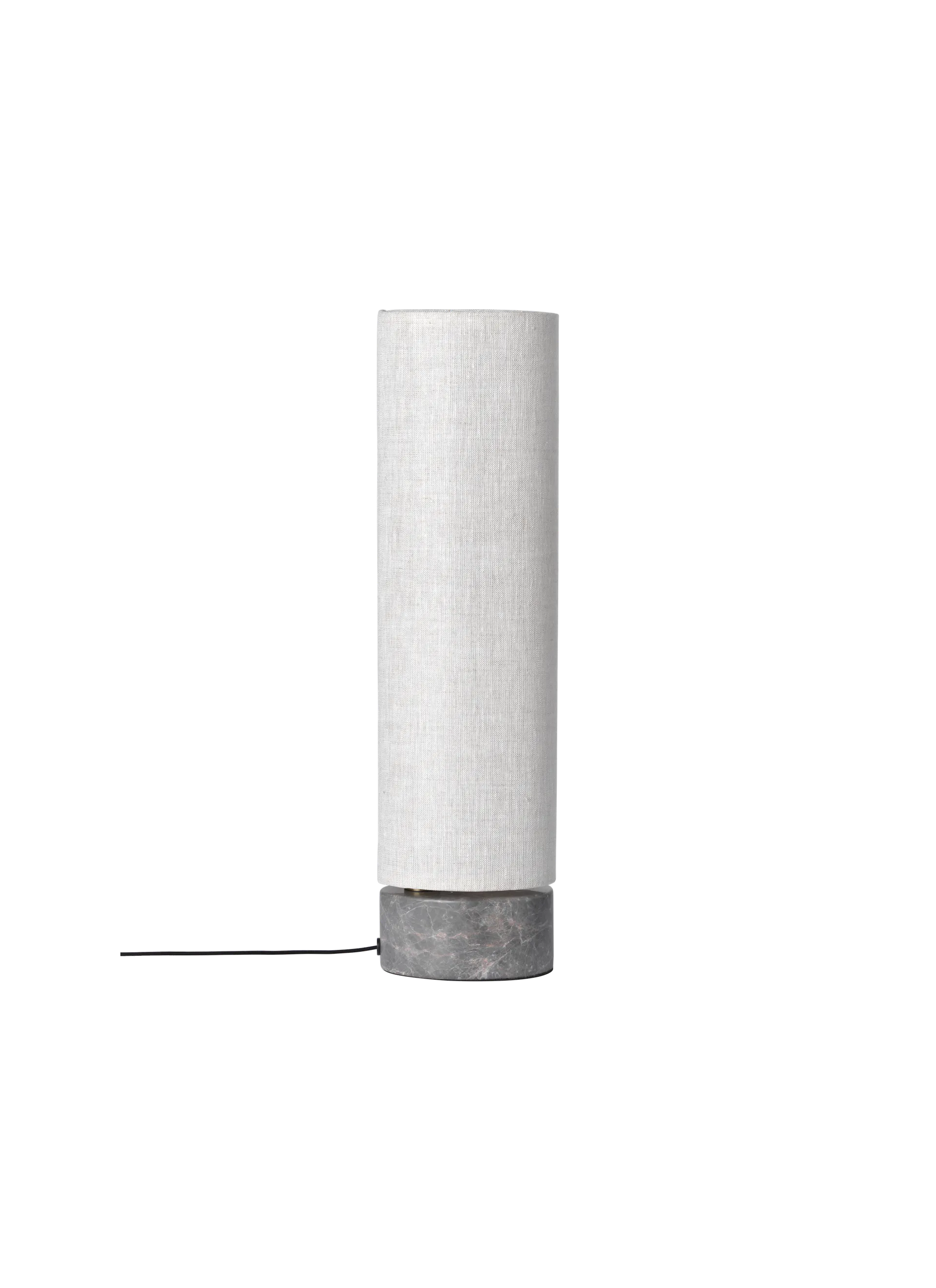 GUBI Unbound Table Lamp (Canvas, Grey Marble, EU)