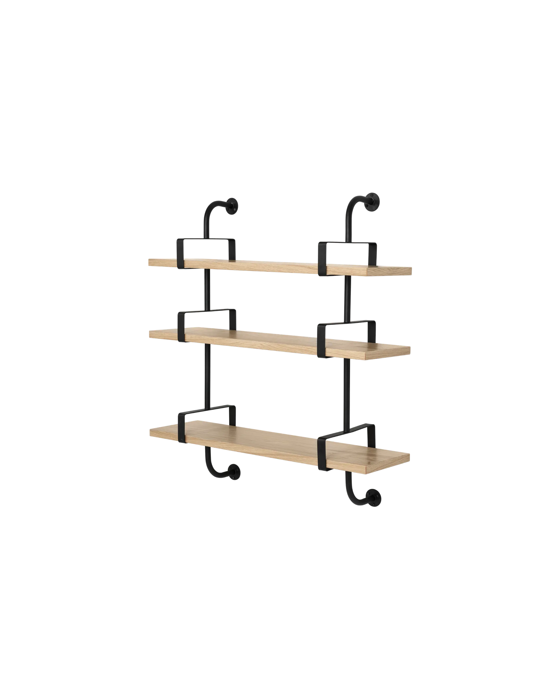 GUBI Démon Shelf (Oak Semi Matt Lacquered, Small, 3 Shelves)