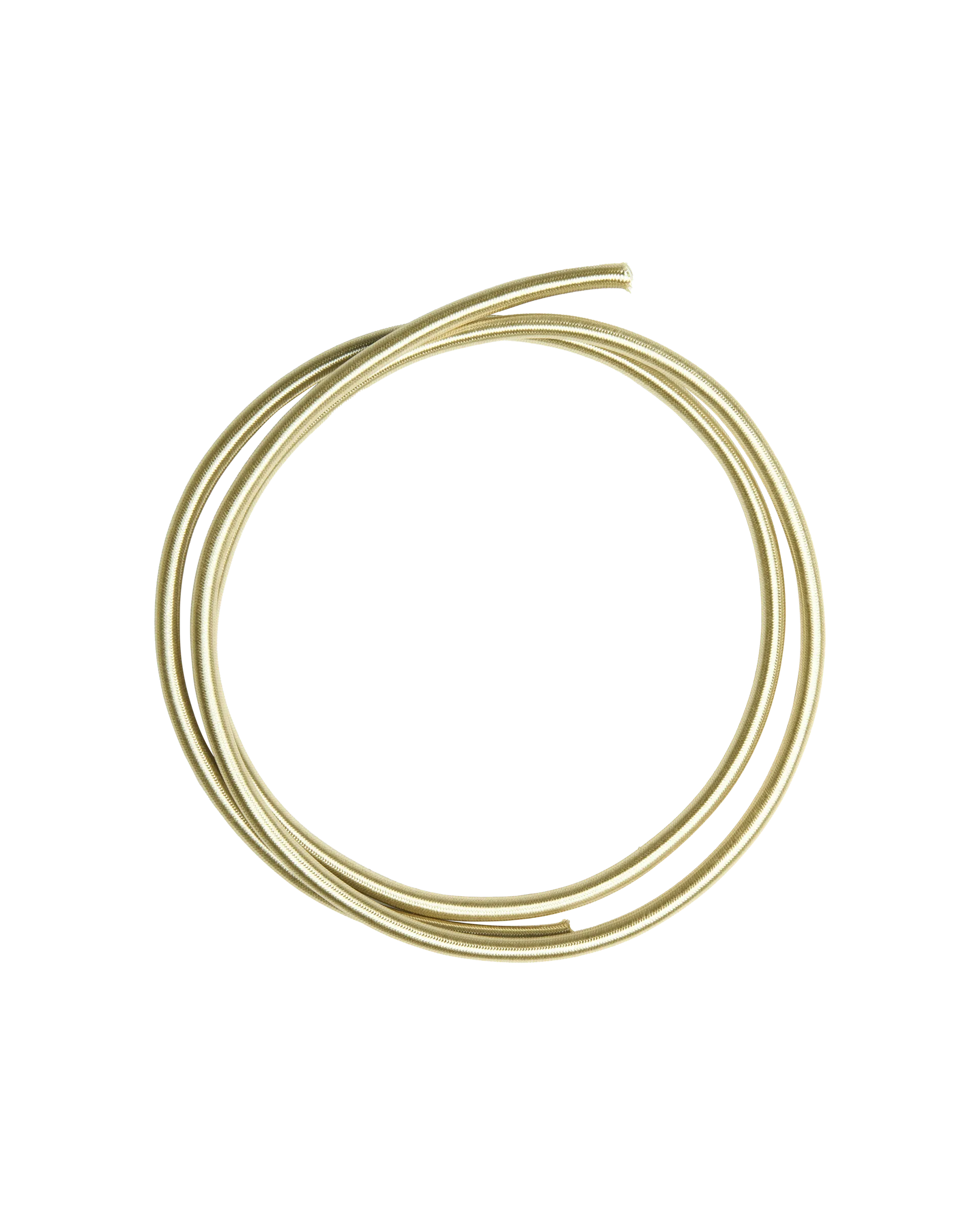 GUBI Textile Cord, Universal (Universal, Matt Brass, Round)