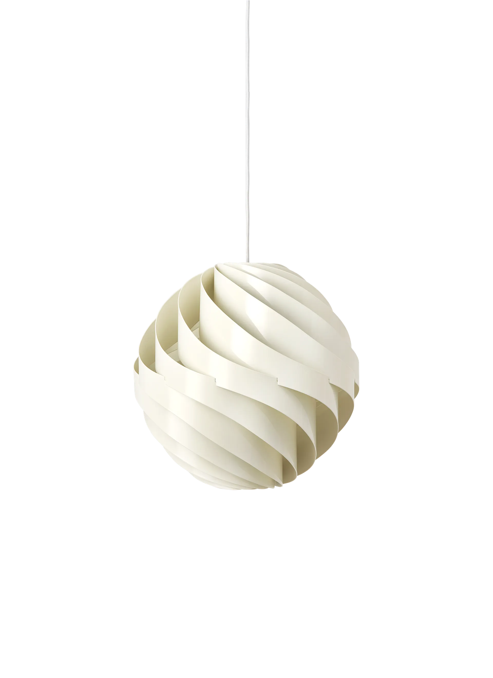 GUBI Turbo Pendant (Alabaster White, Ø36 x 36 cm, EU)