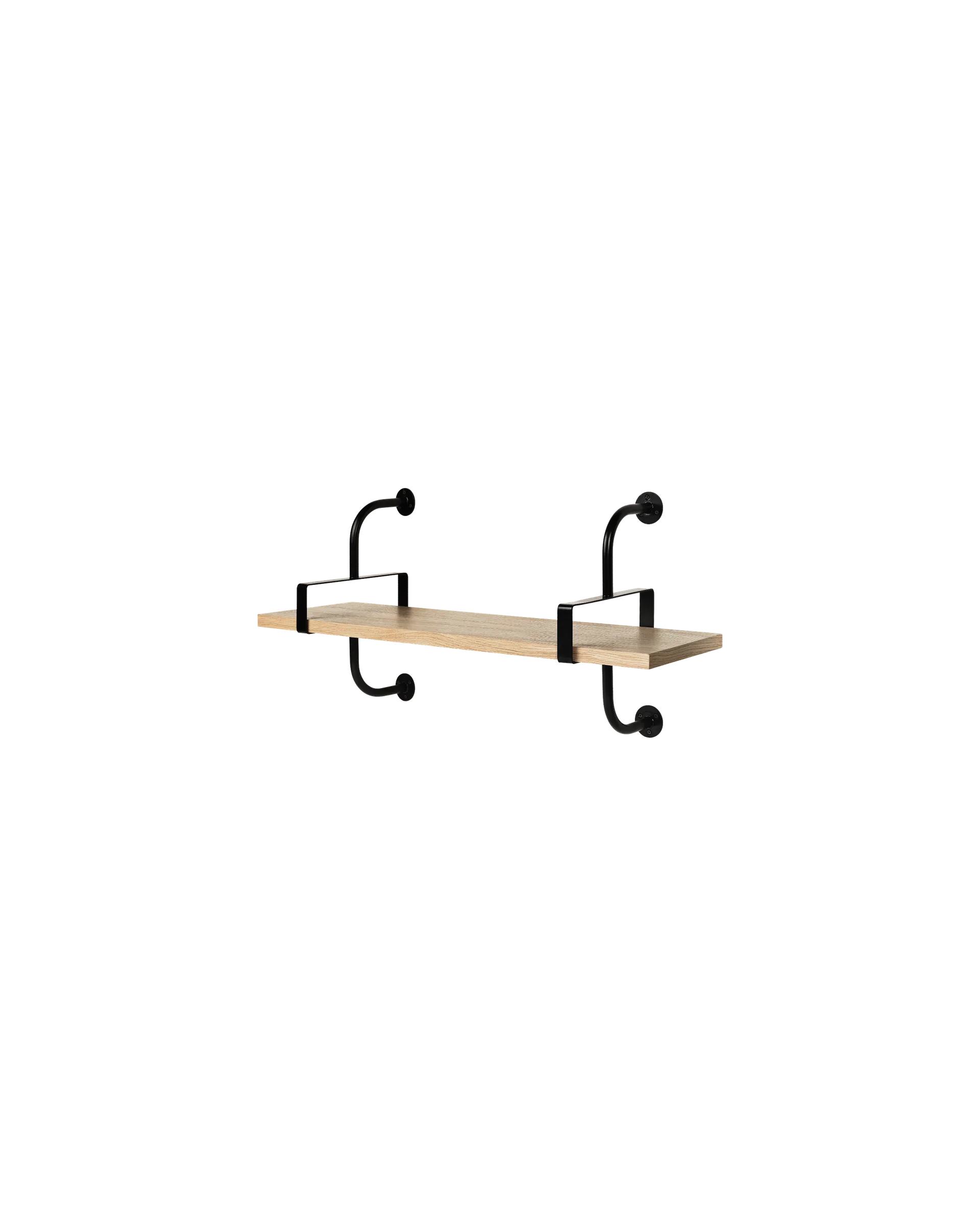 GUBI Démon Shelf (Oak Semi Matt Lacquered, Small, 1 Shelf)