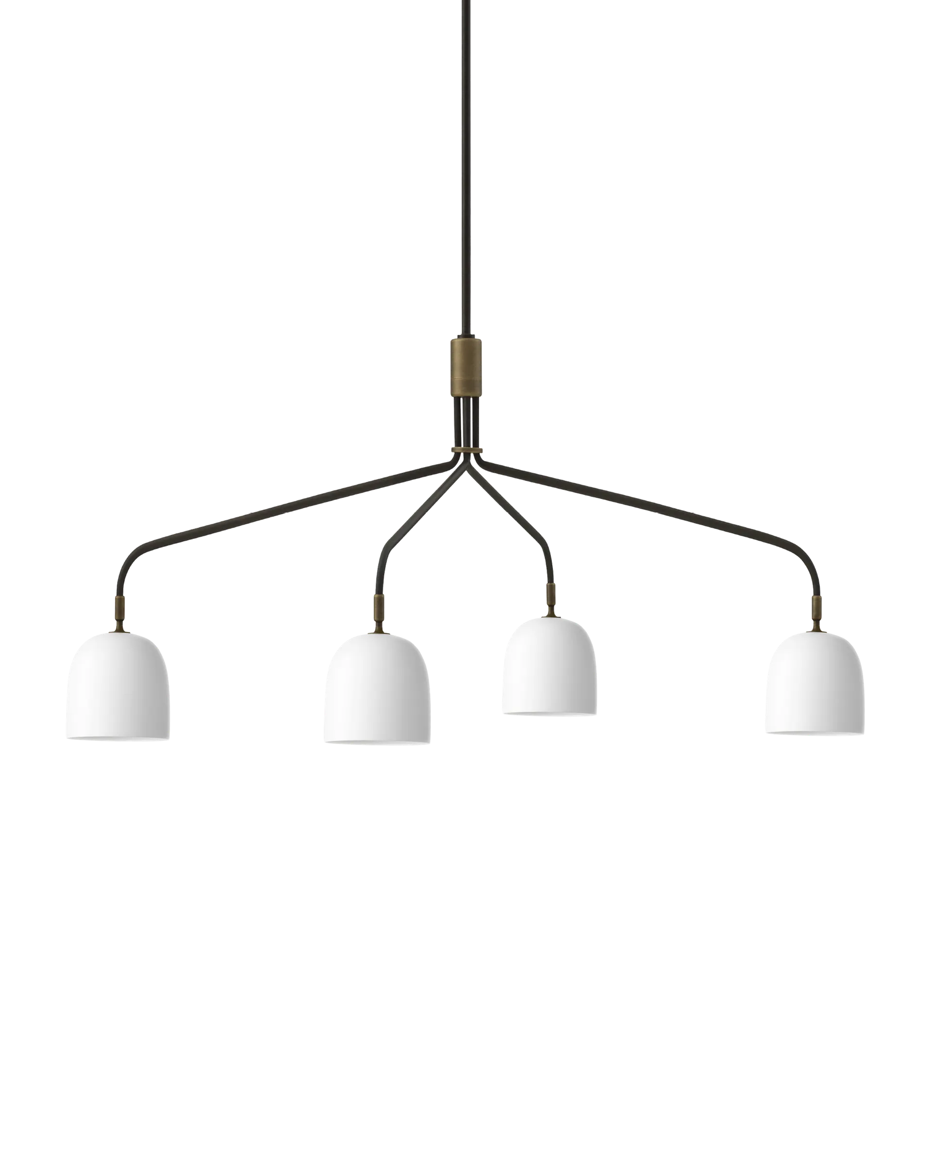 GUBI Howard Chandelier (Bone China, 4, Long, EU)