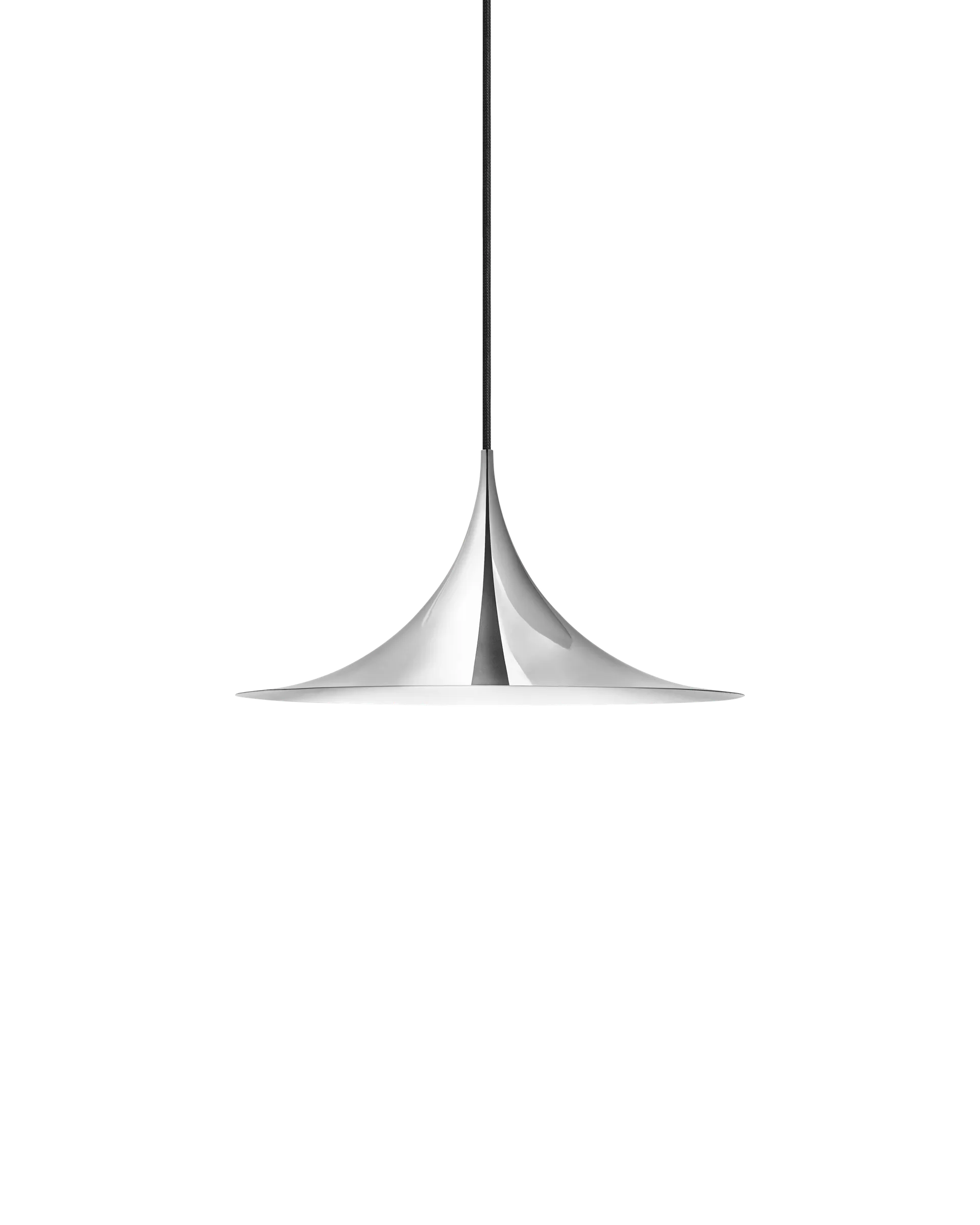 GUBI Semi Pendant (Chrome, Ø47 x 23,5 cm, EU)