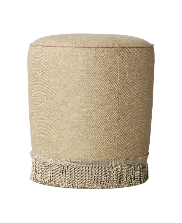 GUBI Pouffe, Fully Upholstered