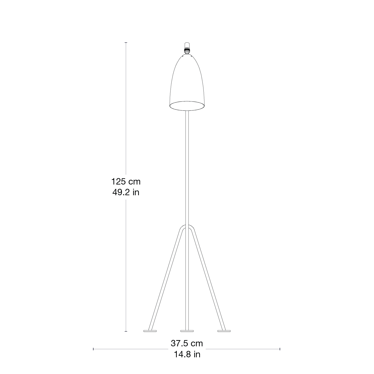 Gräshoppa Floor Lamp