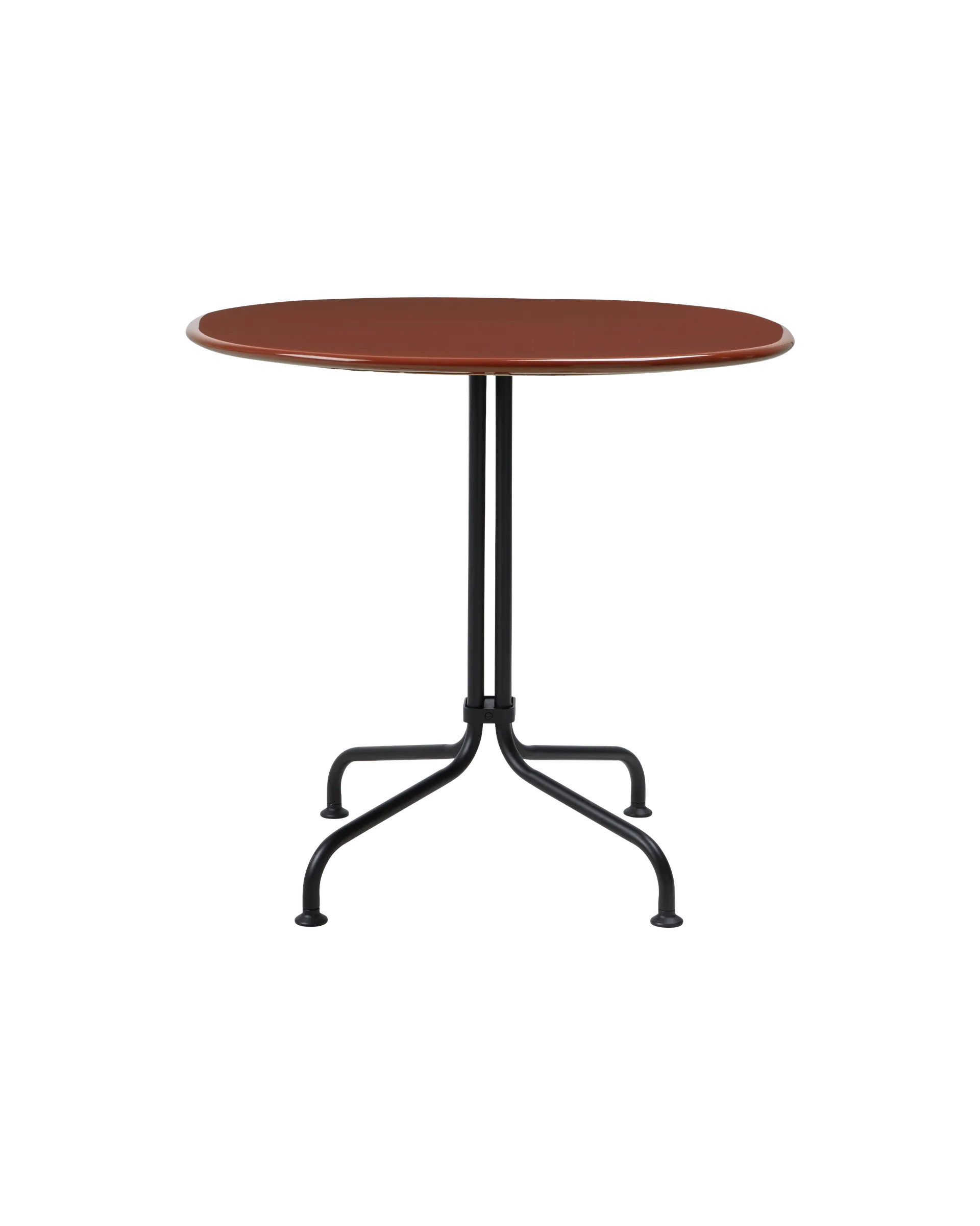GUBI Carmel Bistro Dining Table (Rock Red)